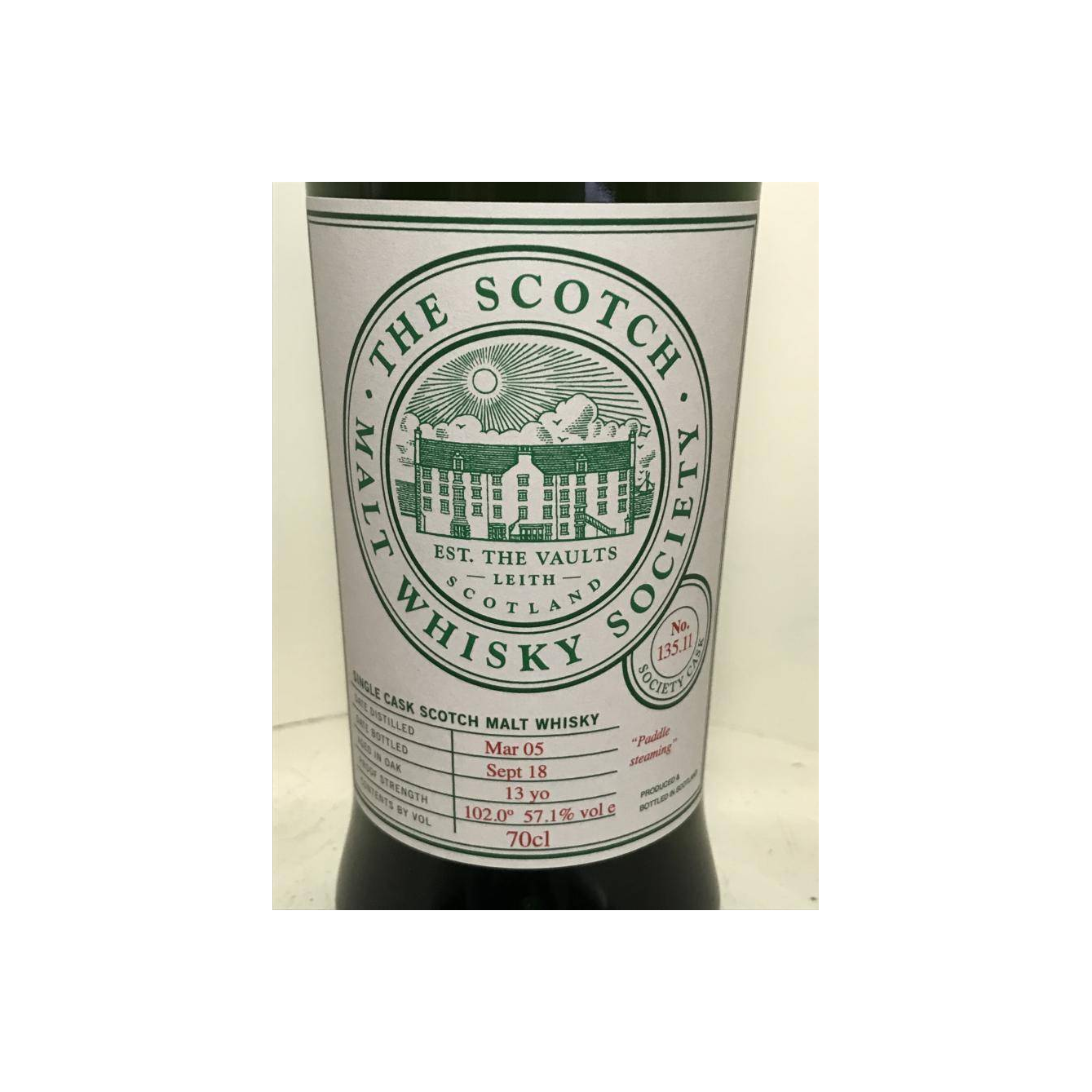 The Scotch Malt Whisky Society 2005 13 Years Single Malt Whisky 2
