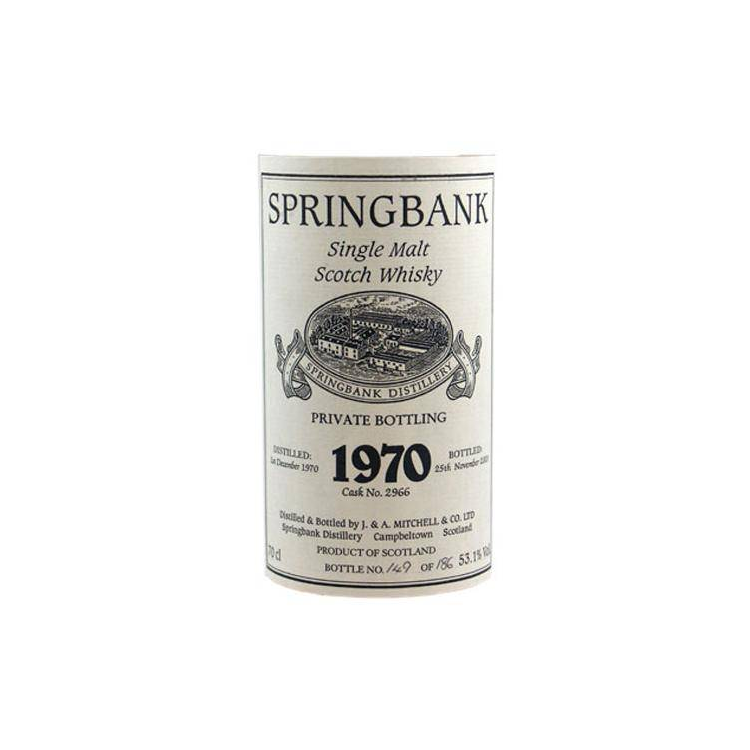Springbank Private Bottling 1970 32 Years Single Malt Whisky 2
