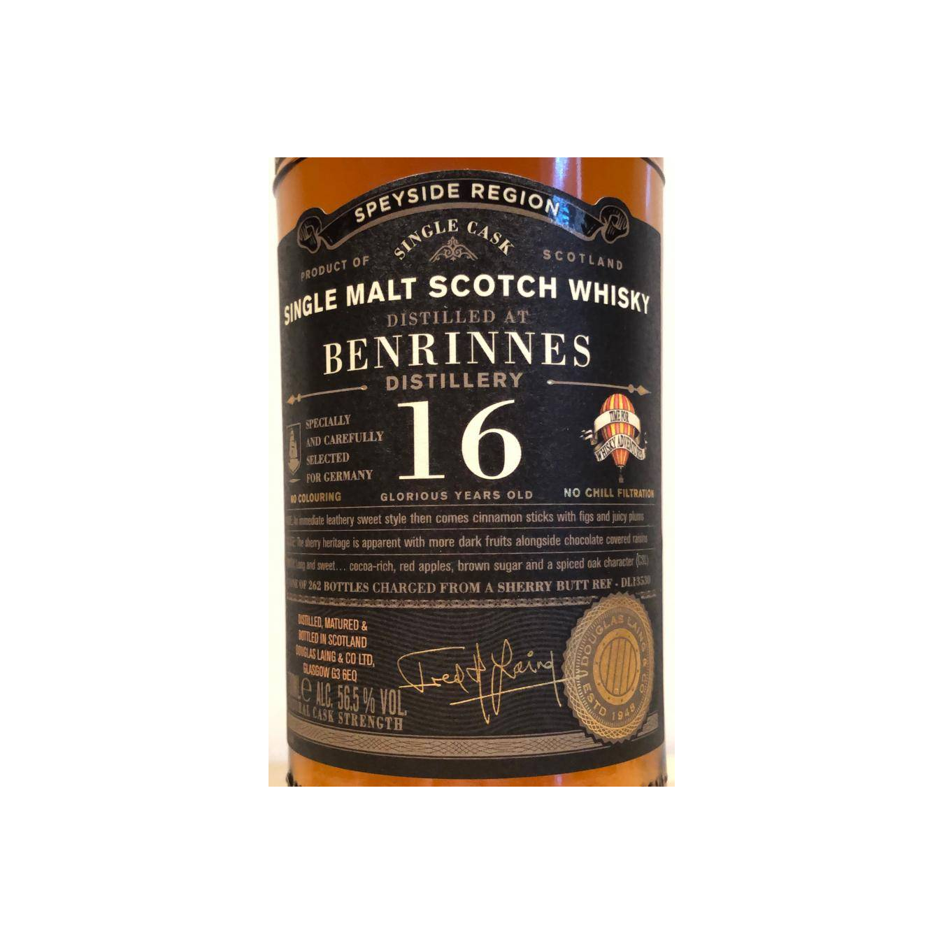 Benrinnes Old Particular 2003 16 Years Single Malt Whisky 2