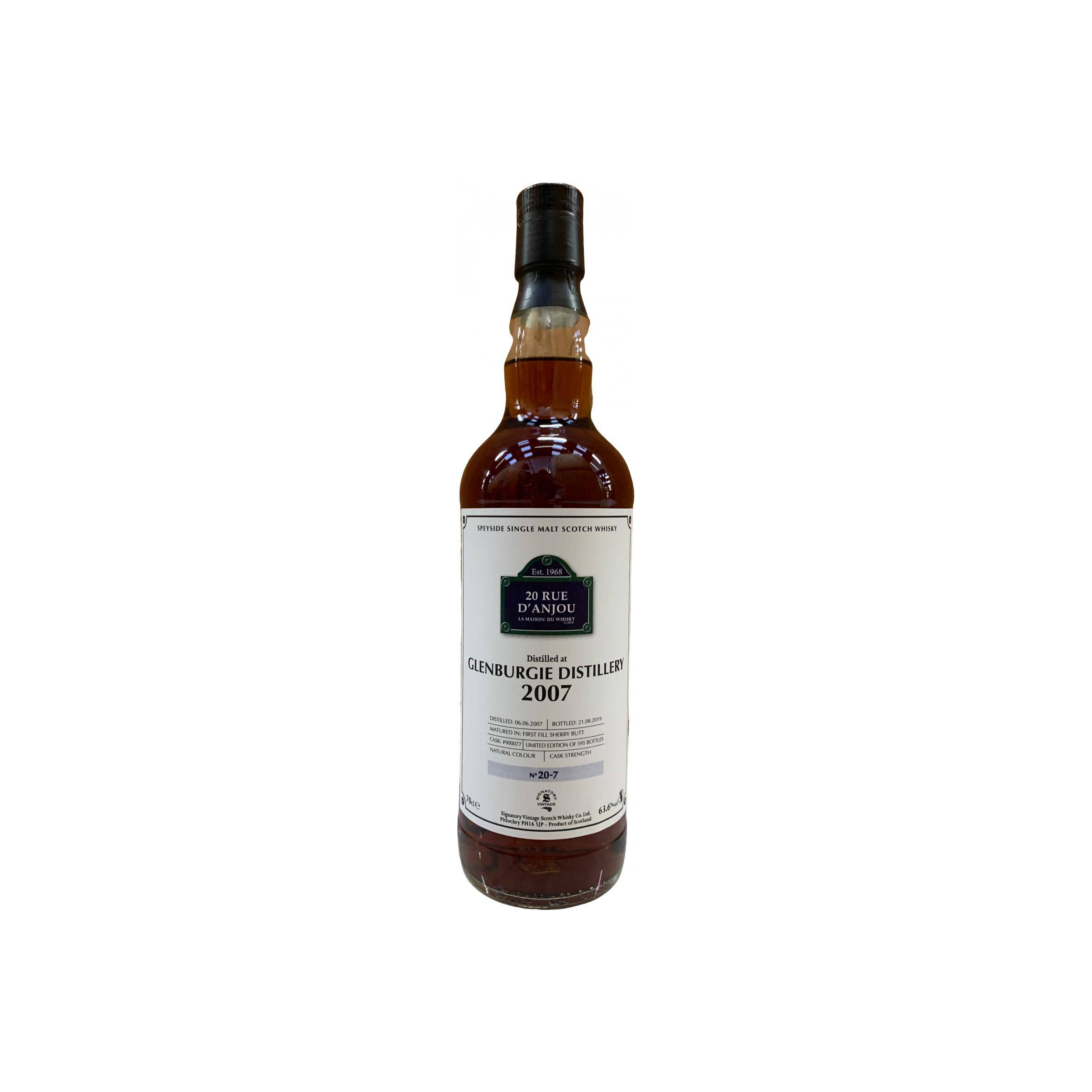 Glenburgie 2007 12 Years Single Malt Whisky