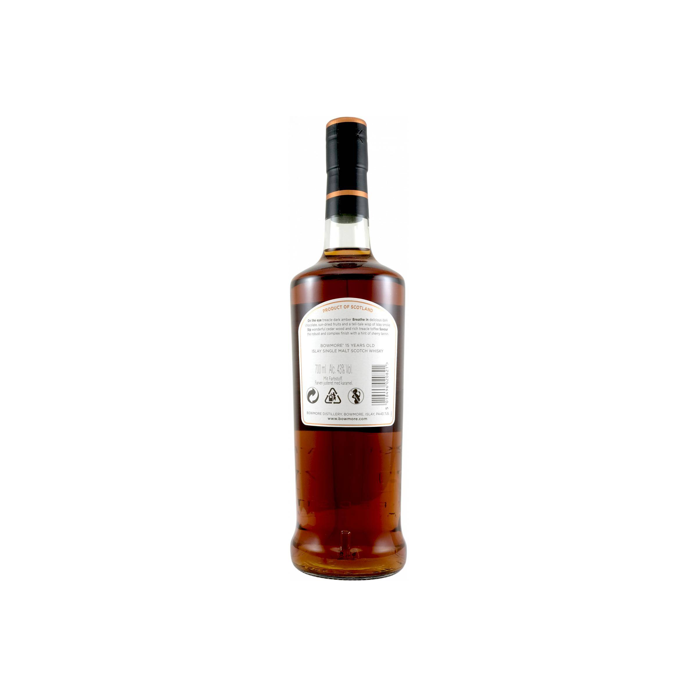 Bowmore 15 Years Single Malt Whisky 2