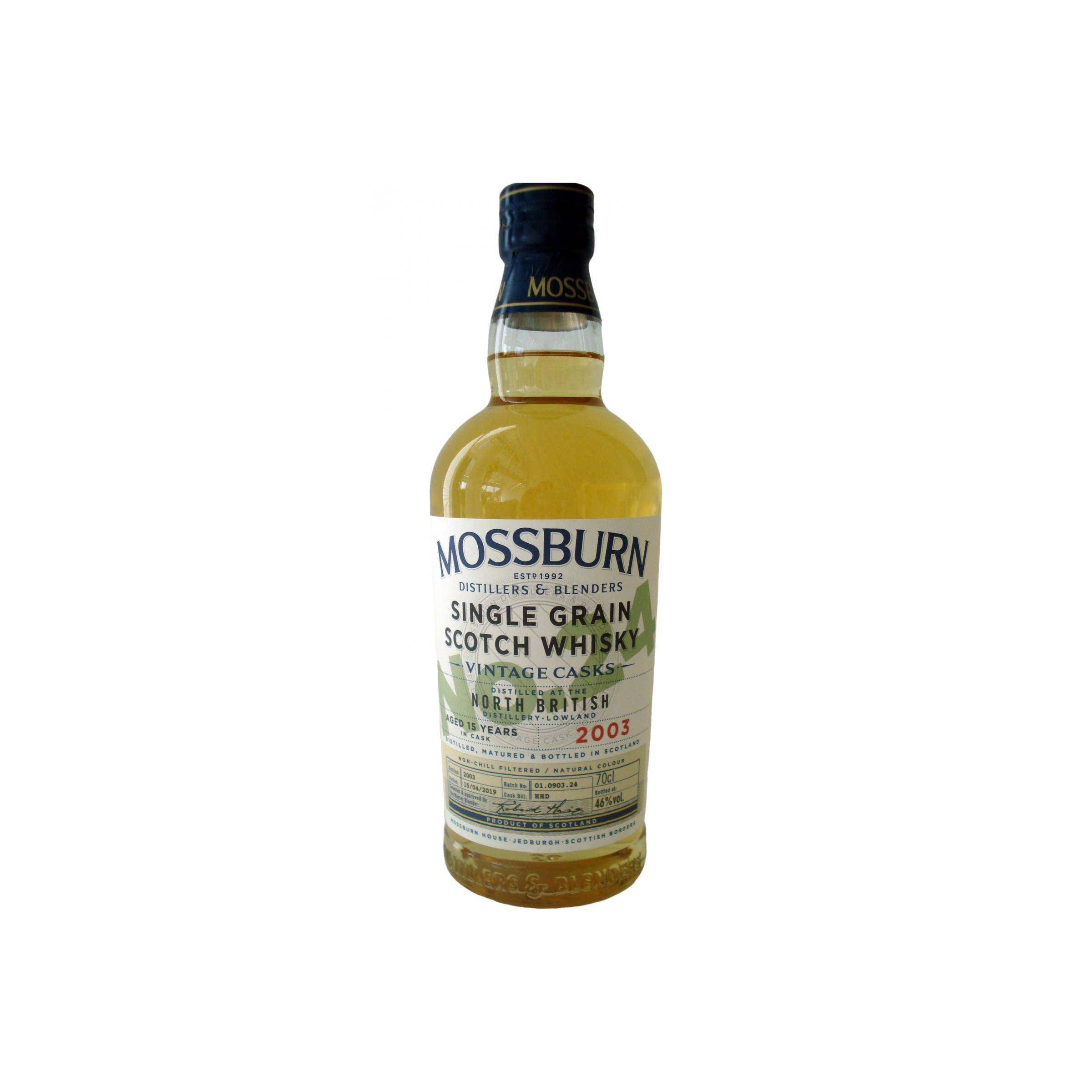North British 2003 15 Years Single Grain Whisky