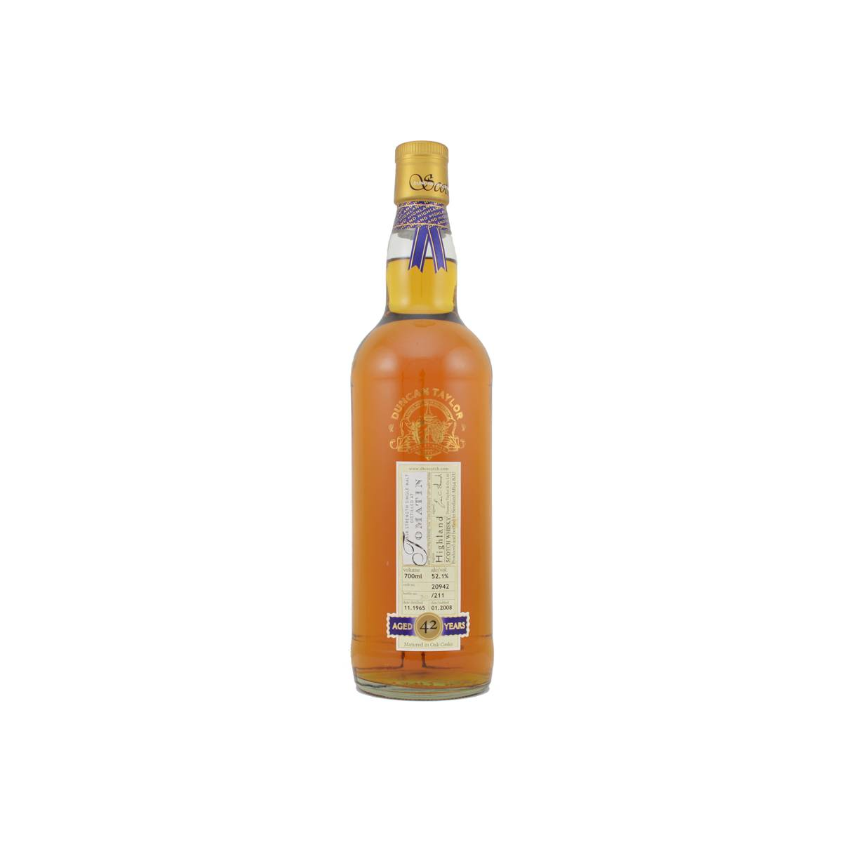 Tomatin Rare Auld 1965 42 Years Single Malt Whisky