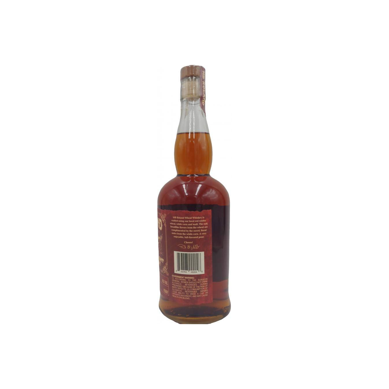 MB Roland Kentucky Straight Wheat Whiskey 2