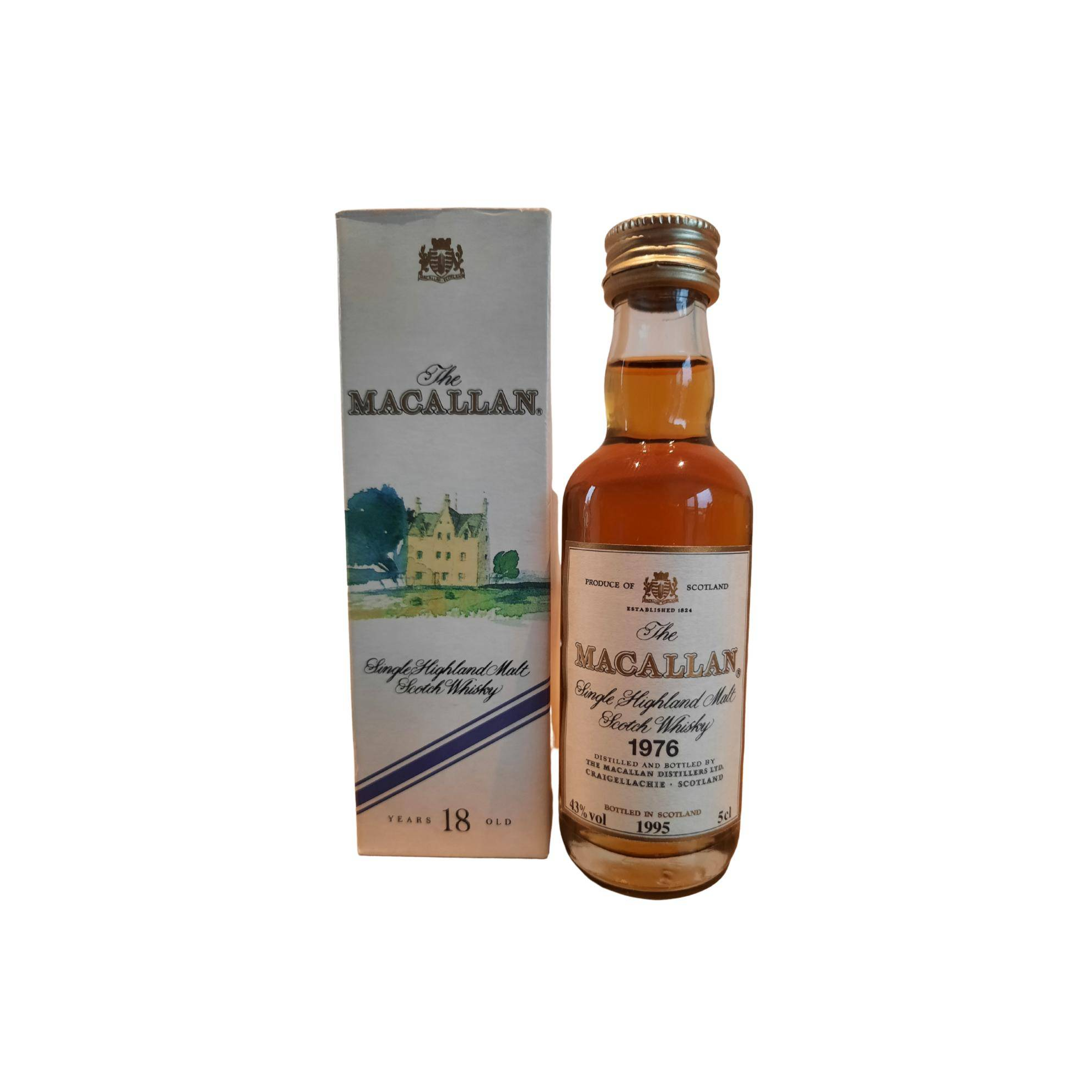 The Macallan Miniature 1976 18 Years Single Malt Whisky 3