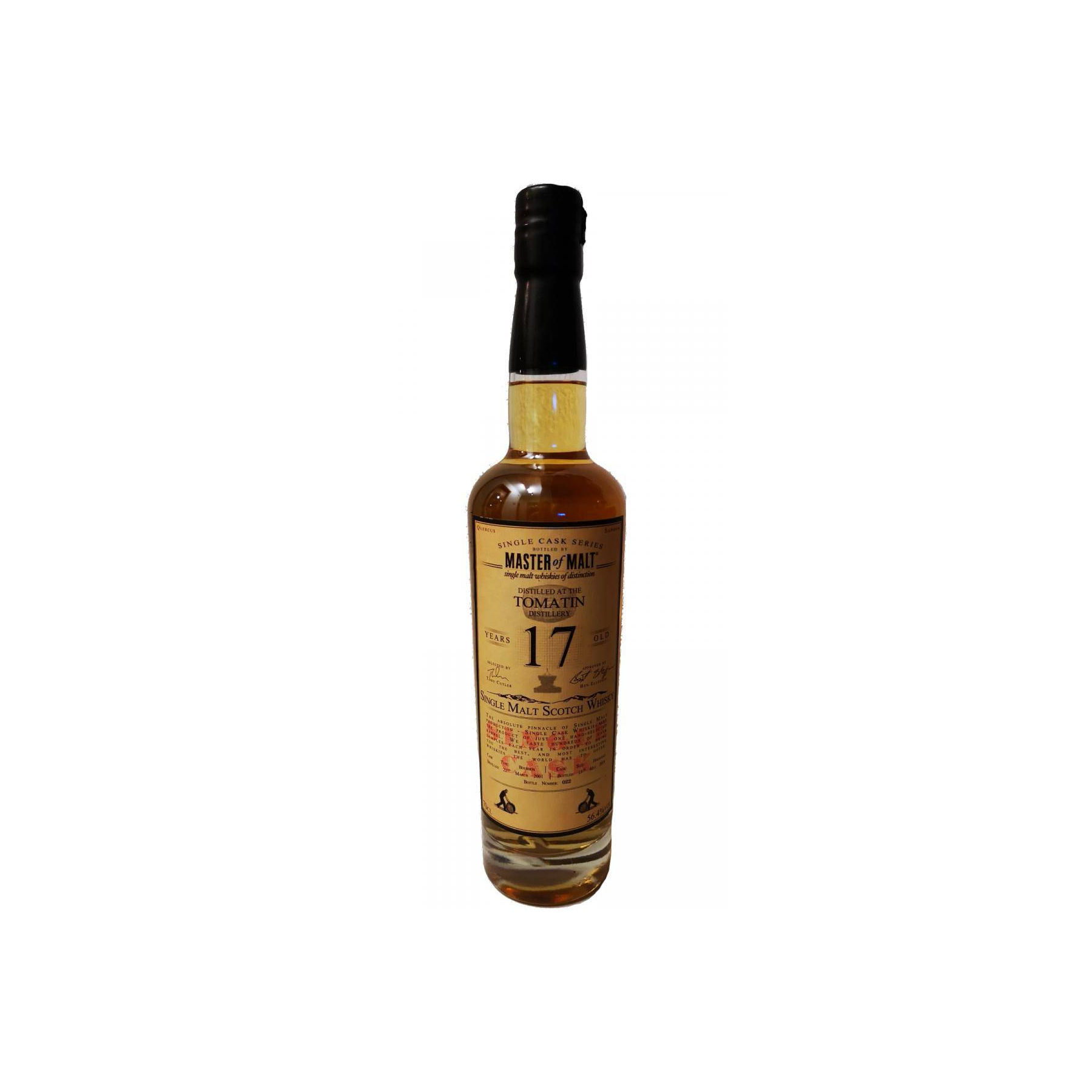 Tomatin Single Cask 2001 17 Years Single Malt Whisky