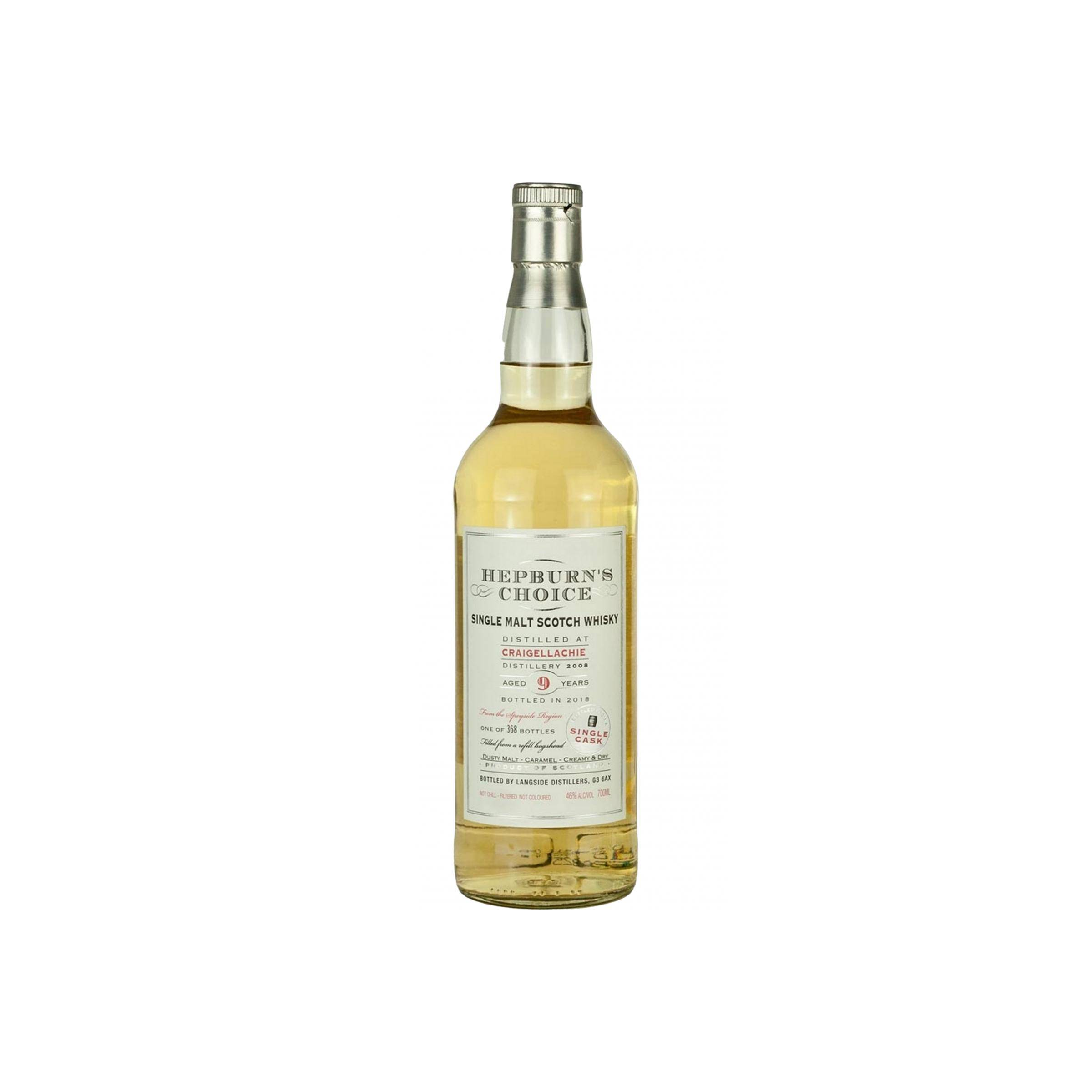Craigellachie 2008 9 Years Single Malt Whisky