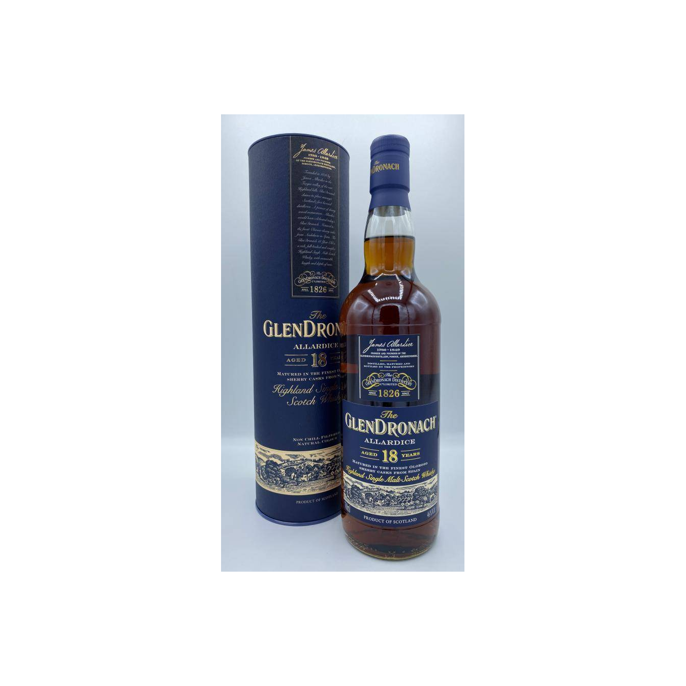 GlenDronach 18 Years Single Malt Whisky 3