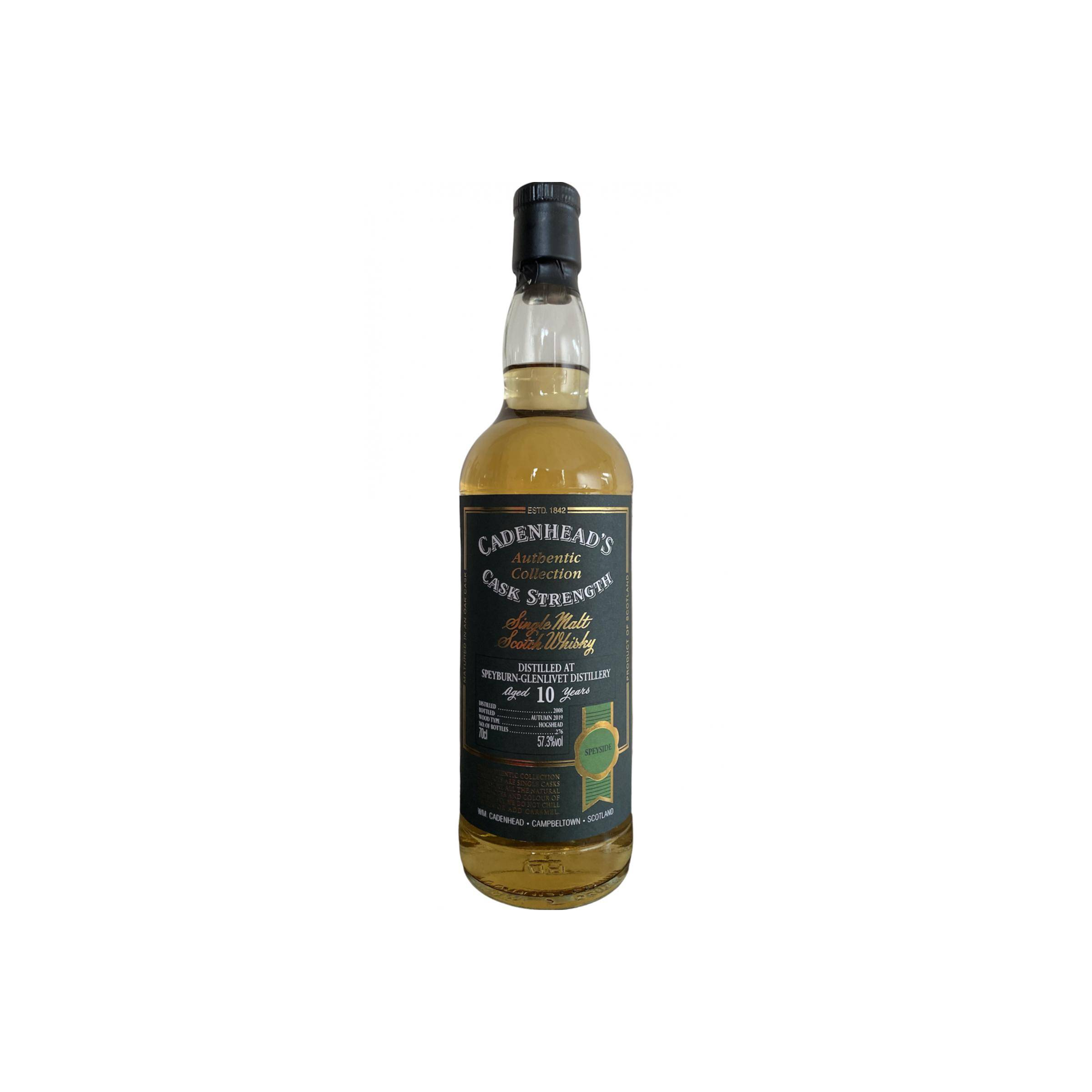 Spey Authentic Collection 2008 10 Years Single Malt Whisky