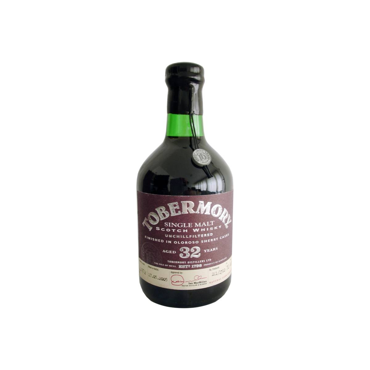 Tobermory 1972 32 Years Single Malt Whisky