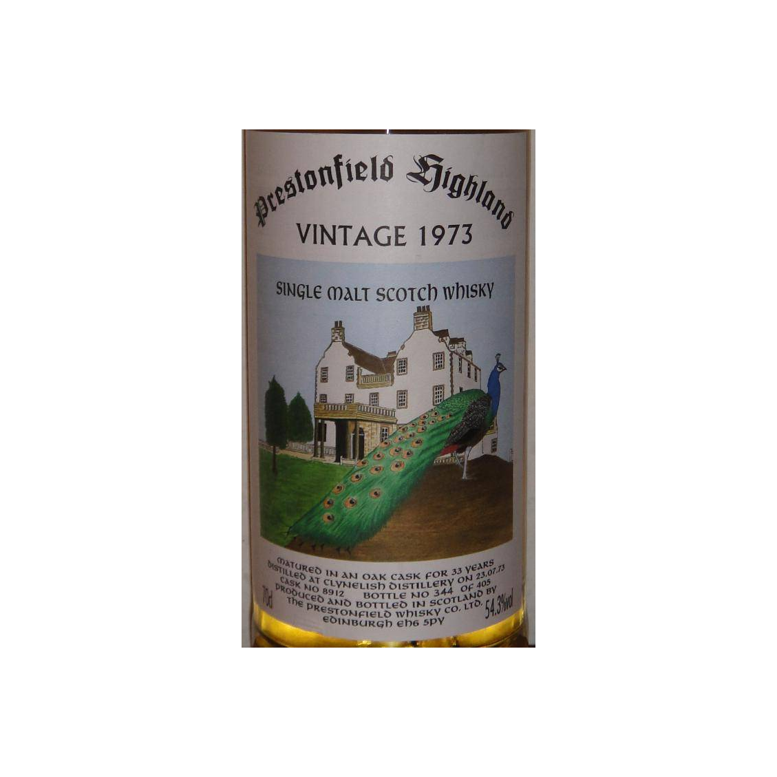 Clynelish 1973 33 Years Single Malt Whisky 2