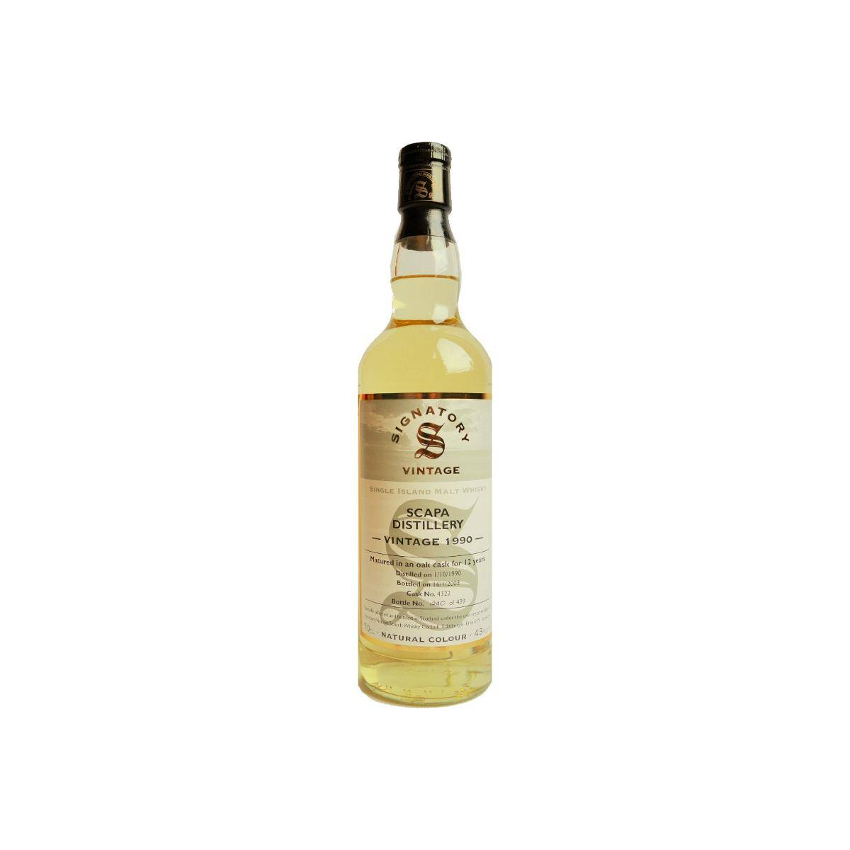 Scapa Vintage Collection 1990 12 Years Single Malt Whisky
