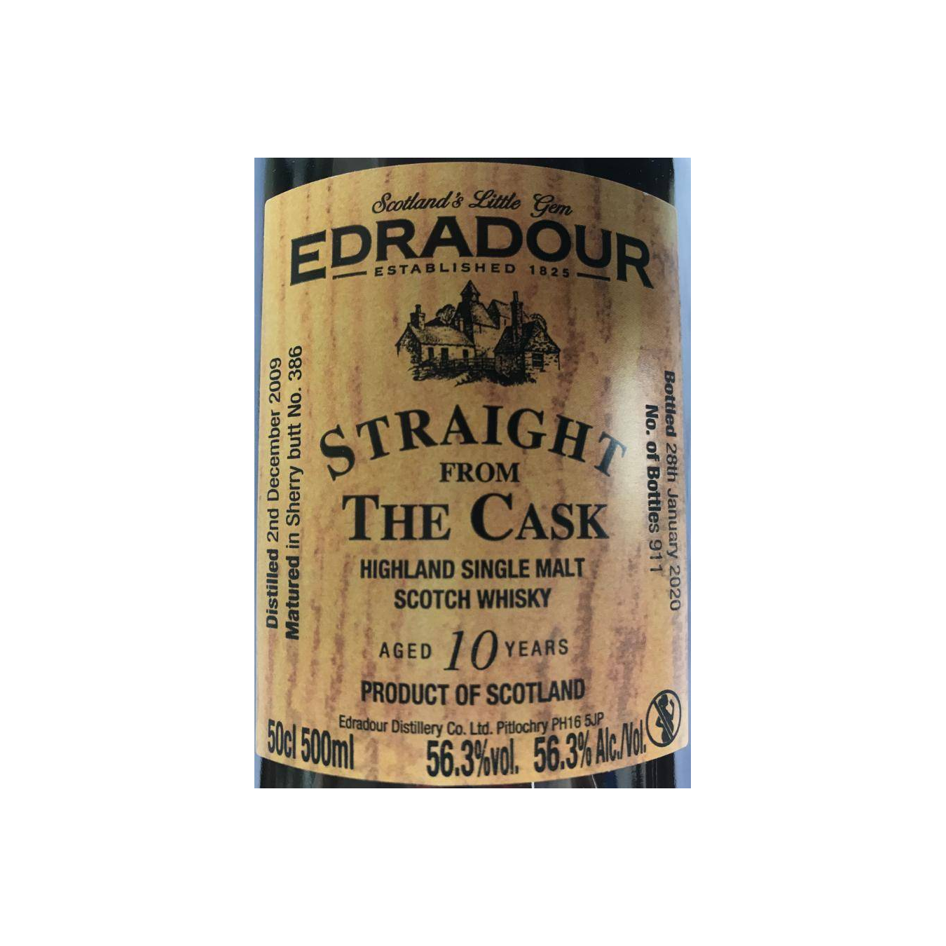 Edradour 2009 10 Years Single Malt Whisky 2