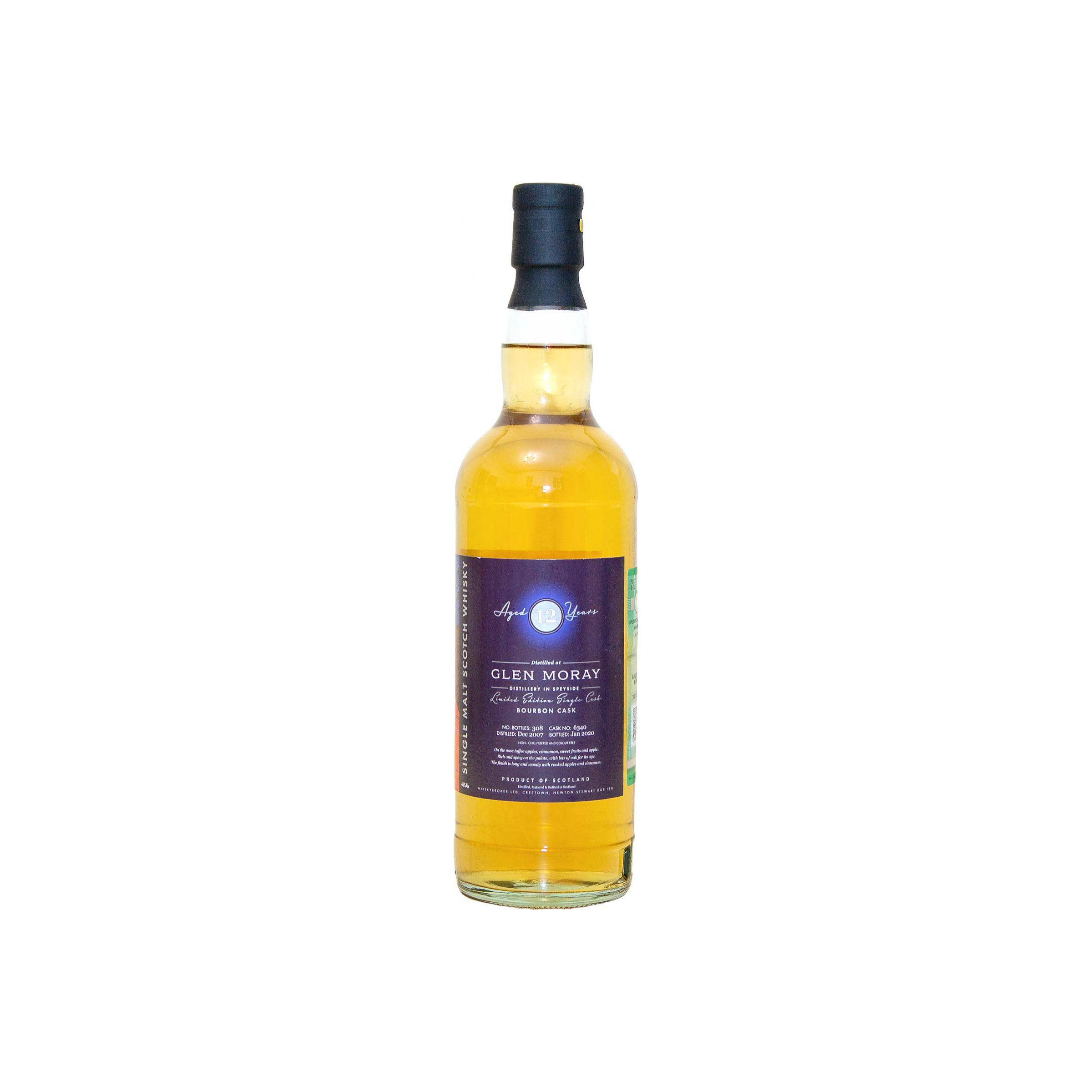 Glen Moray 2007 12 Years Single Malt Whisky 2