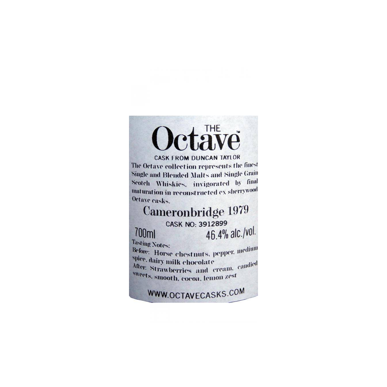 Cameronbridge The Octave 1979 38 Years Single Grain Whisky 2