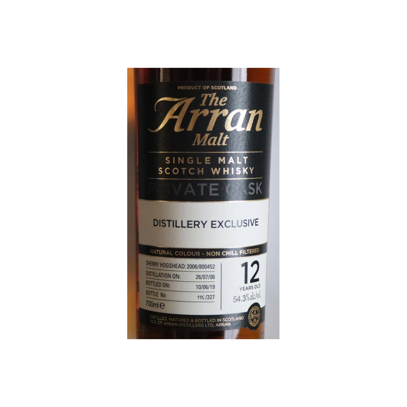 Arran Private Cask 2006 12 Years Single Malt Whisky 2