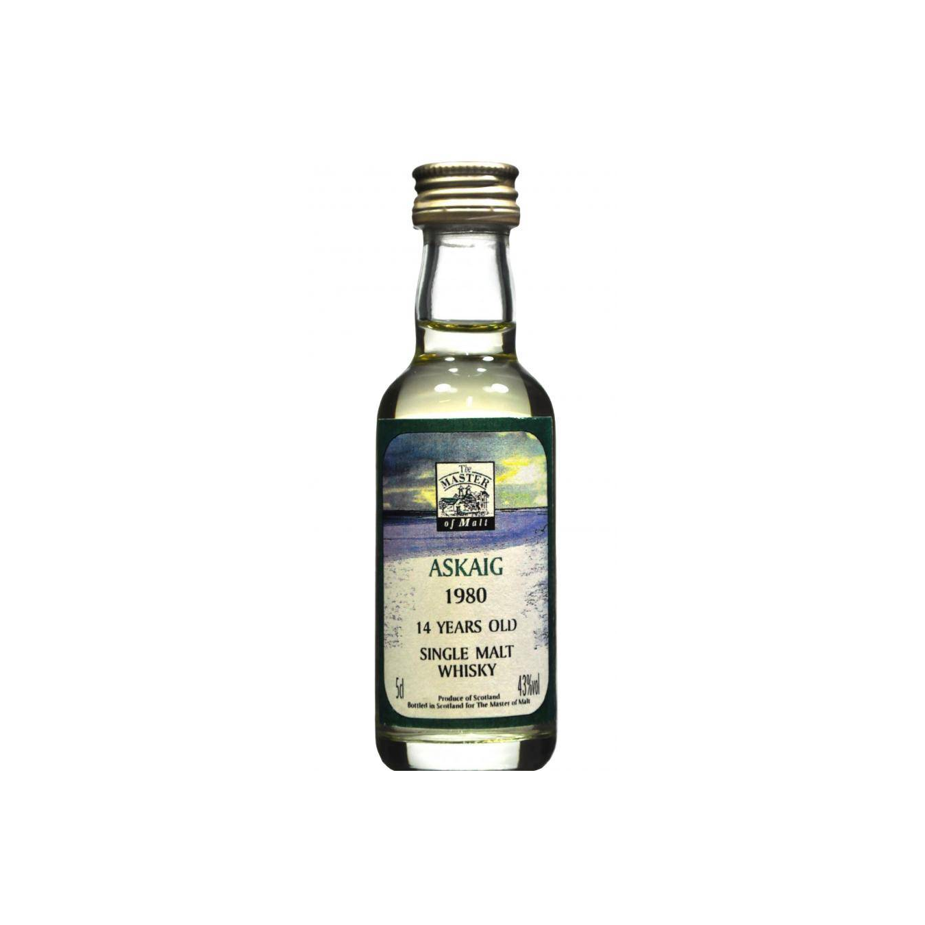Master of Malt Miniature 1980 14 Years Single Malt Whisky 2