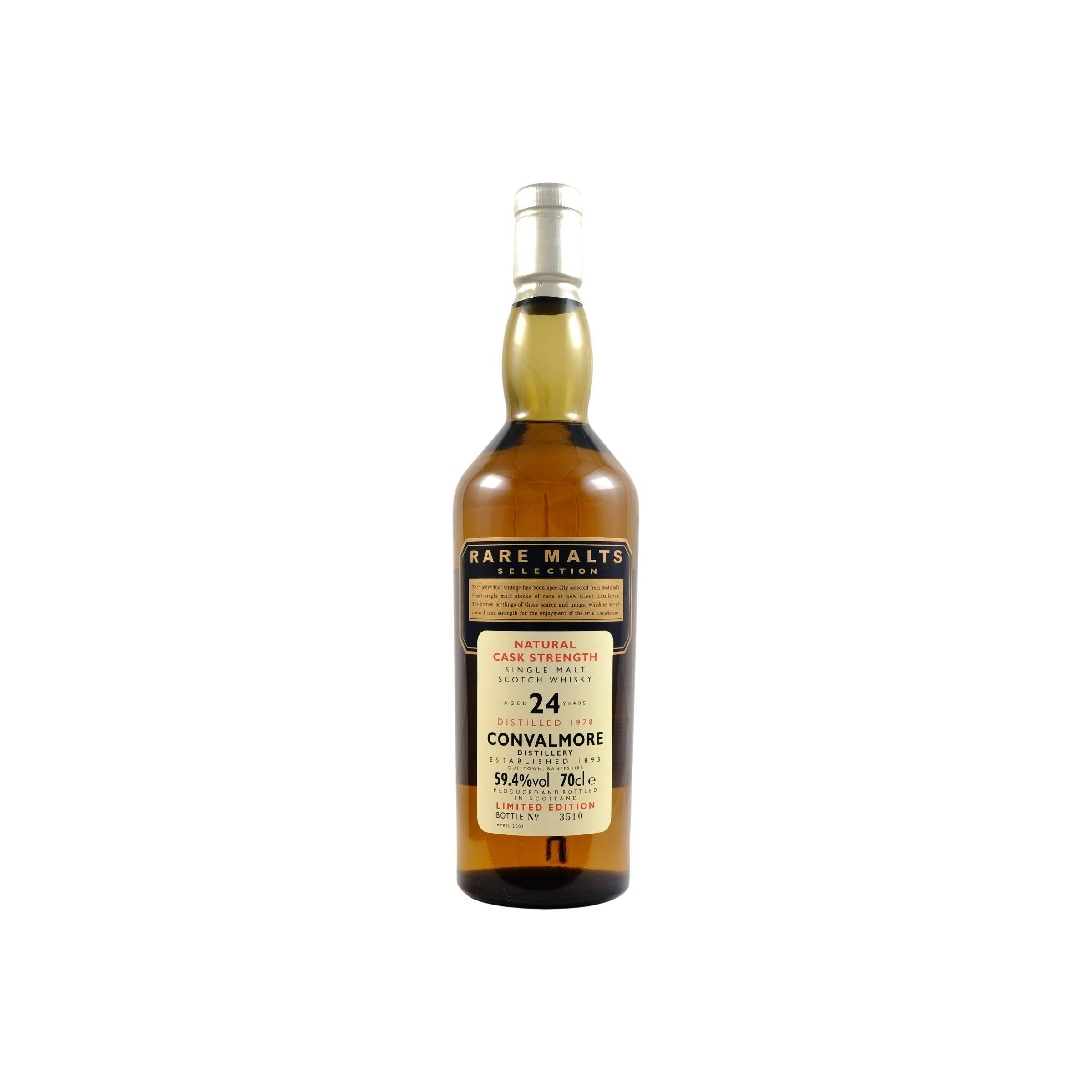 Convalmore 1978 24 Years Single Malt Whisky