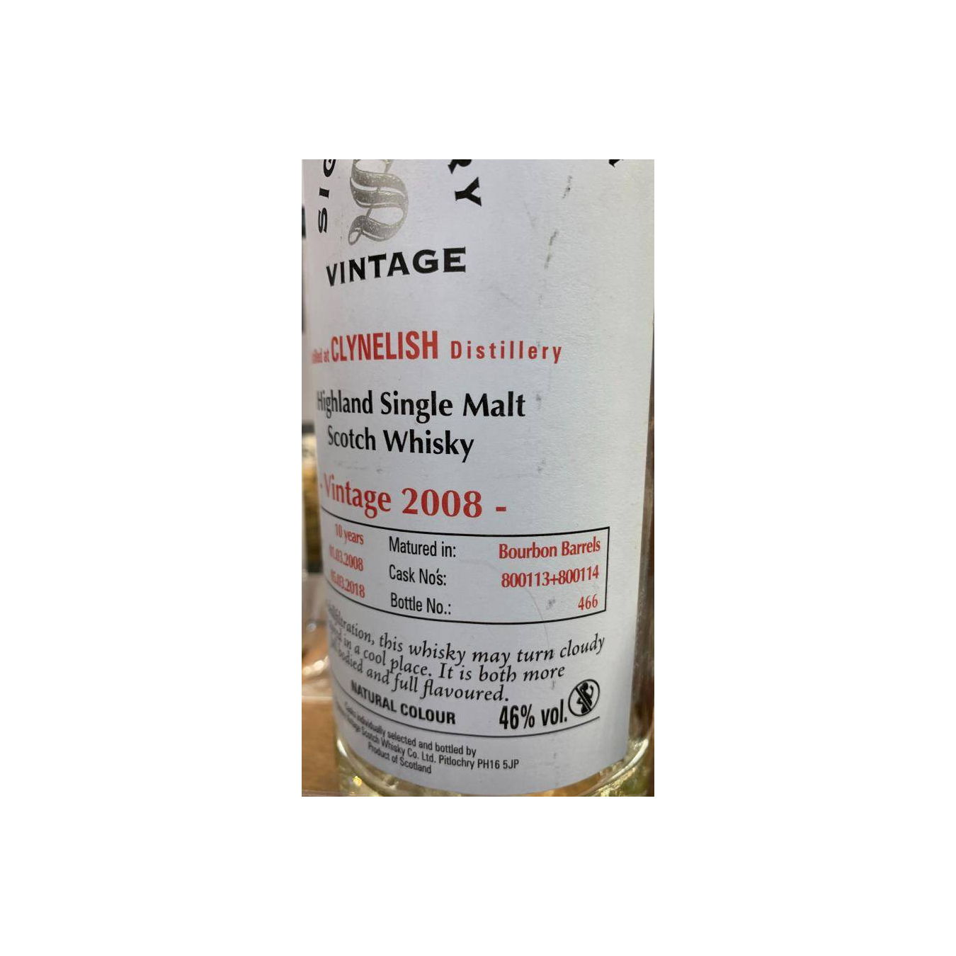 Clynelish The Un-Chillfiltered Collection 2008 10 Years Single Malt Whisky 3