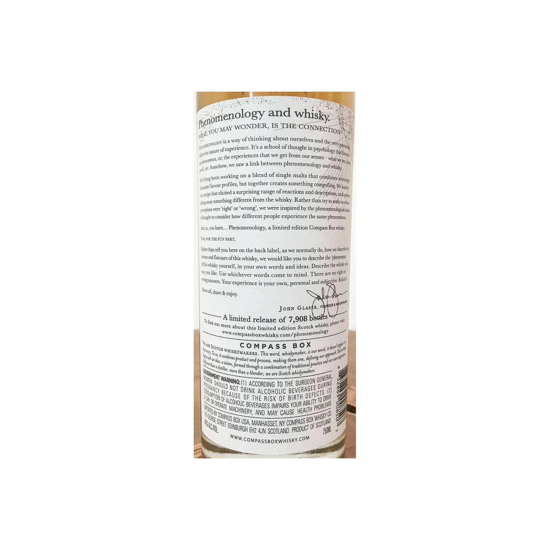 Compass Box Limited Edition Blended Malt Whisky 2
