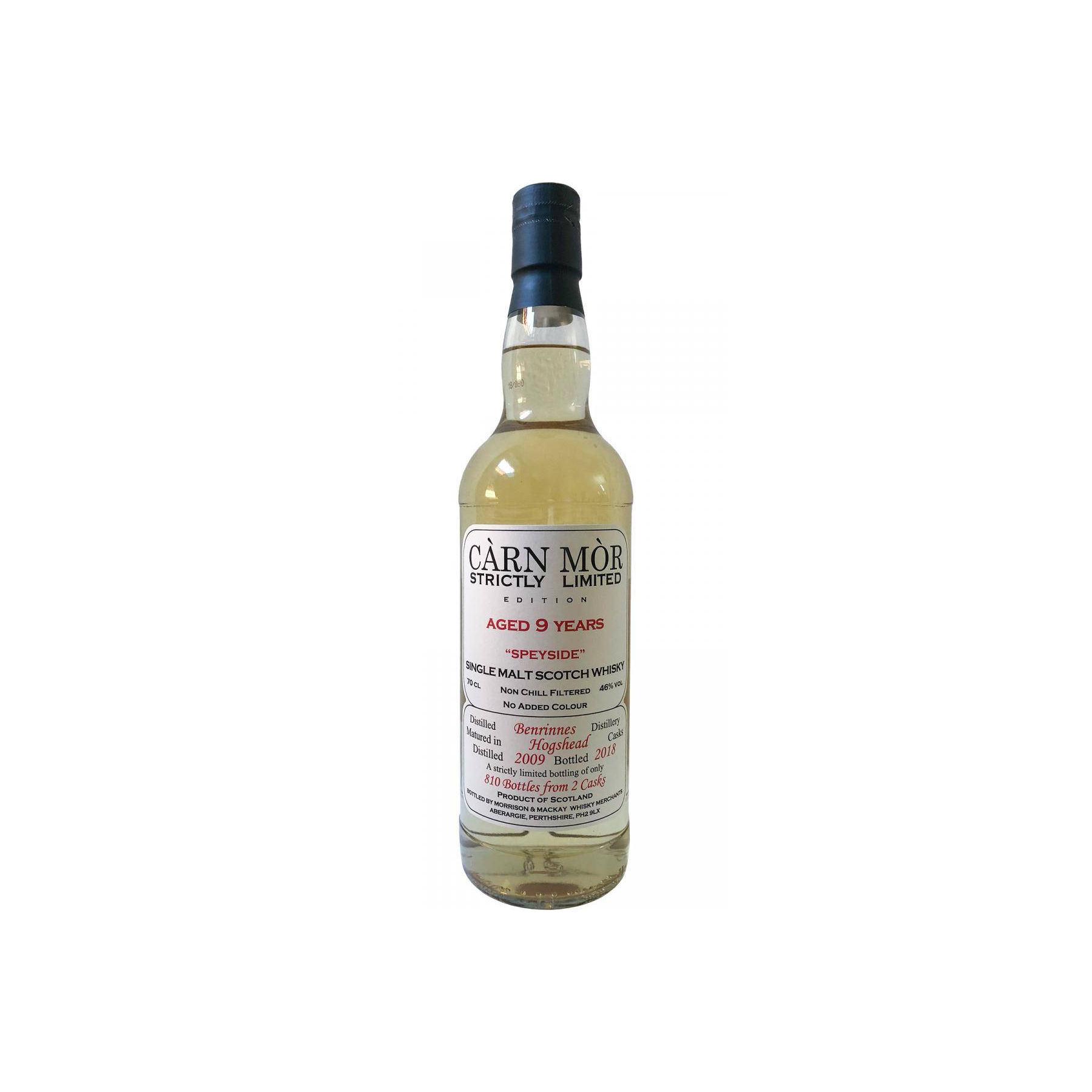 Benrinnes 2009 9 Years Single Malt Whisky