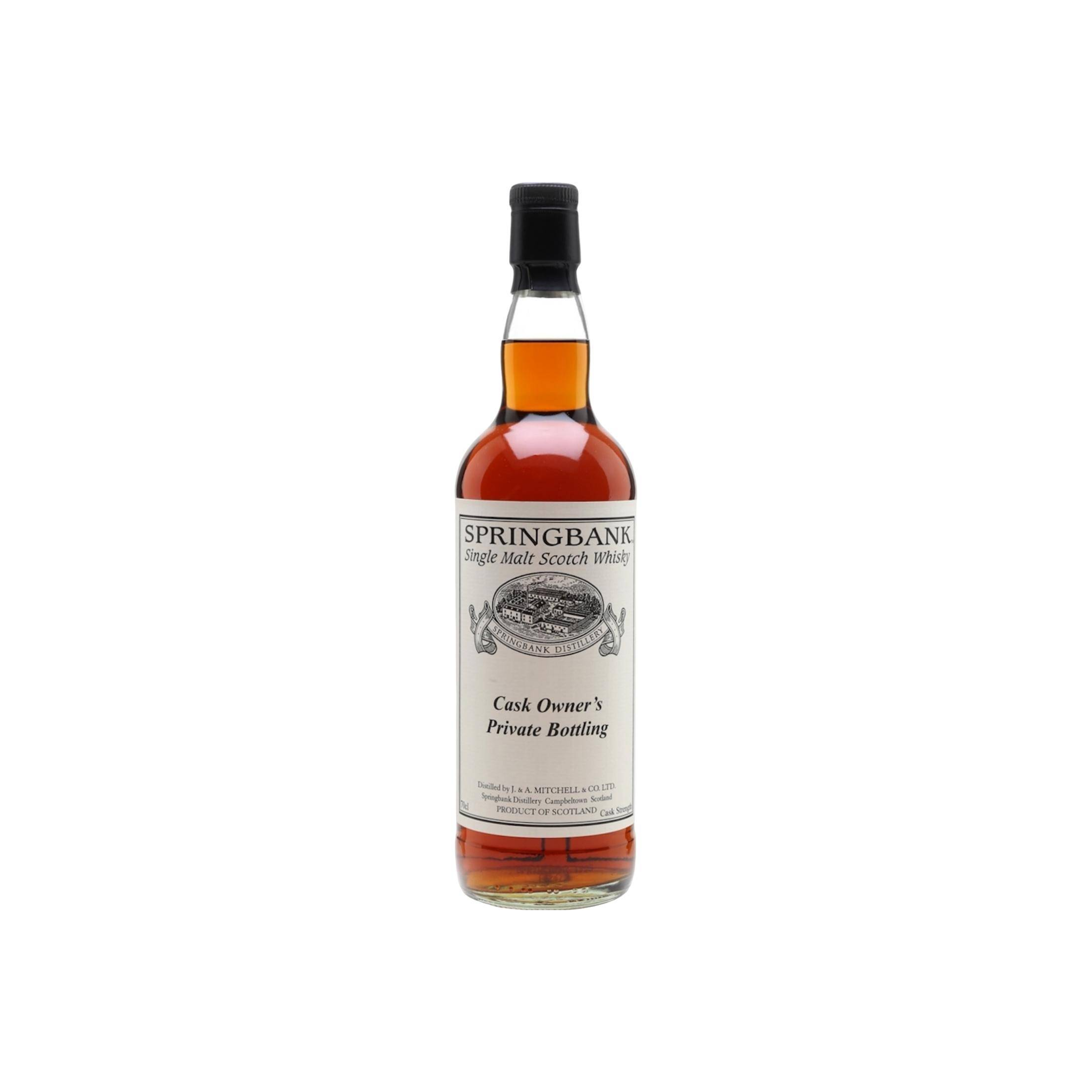 Springbank 1995 19 Years Single Malt Whisky