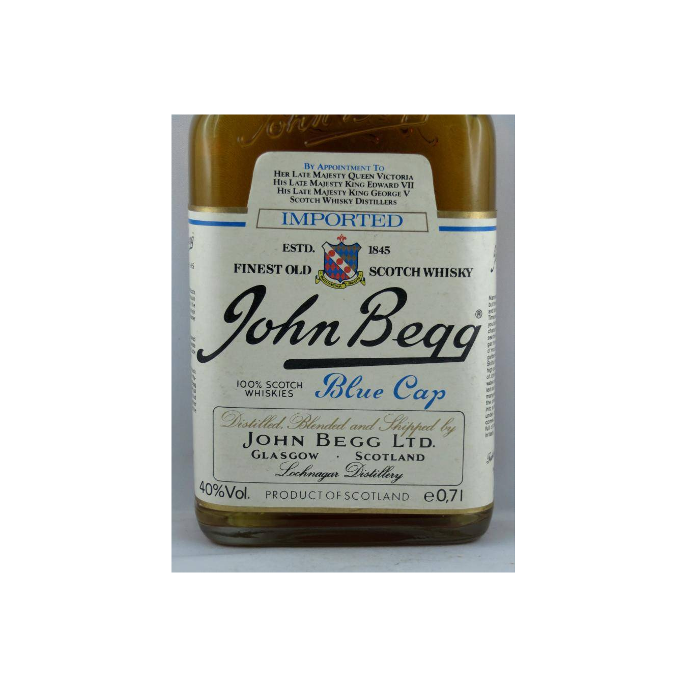 John Begg Blue Cap 2