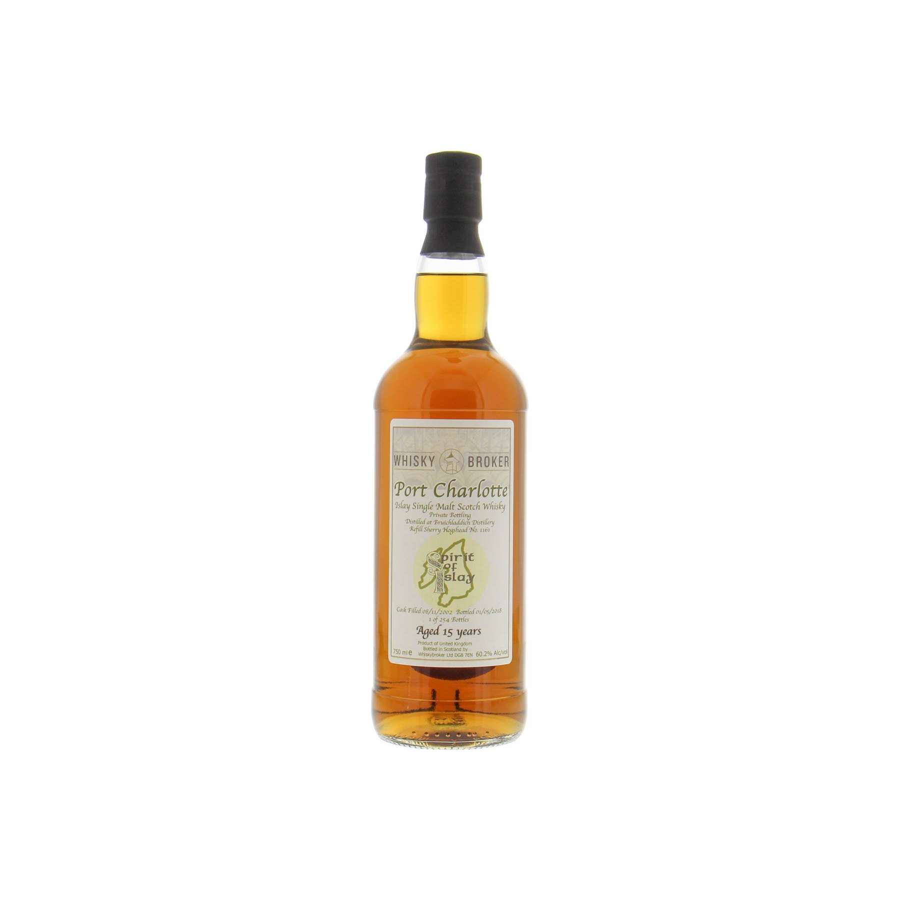 Bruichladdich Private Bottling 2002 15 Years Single Malt Whisky