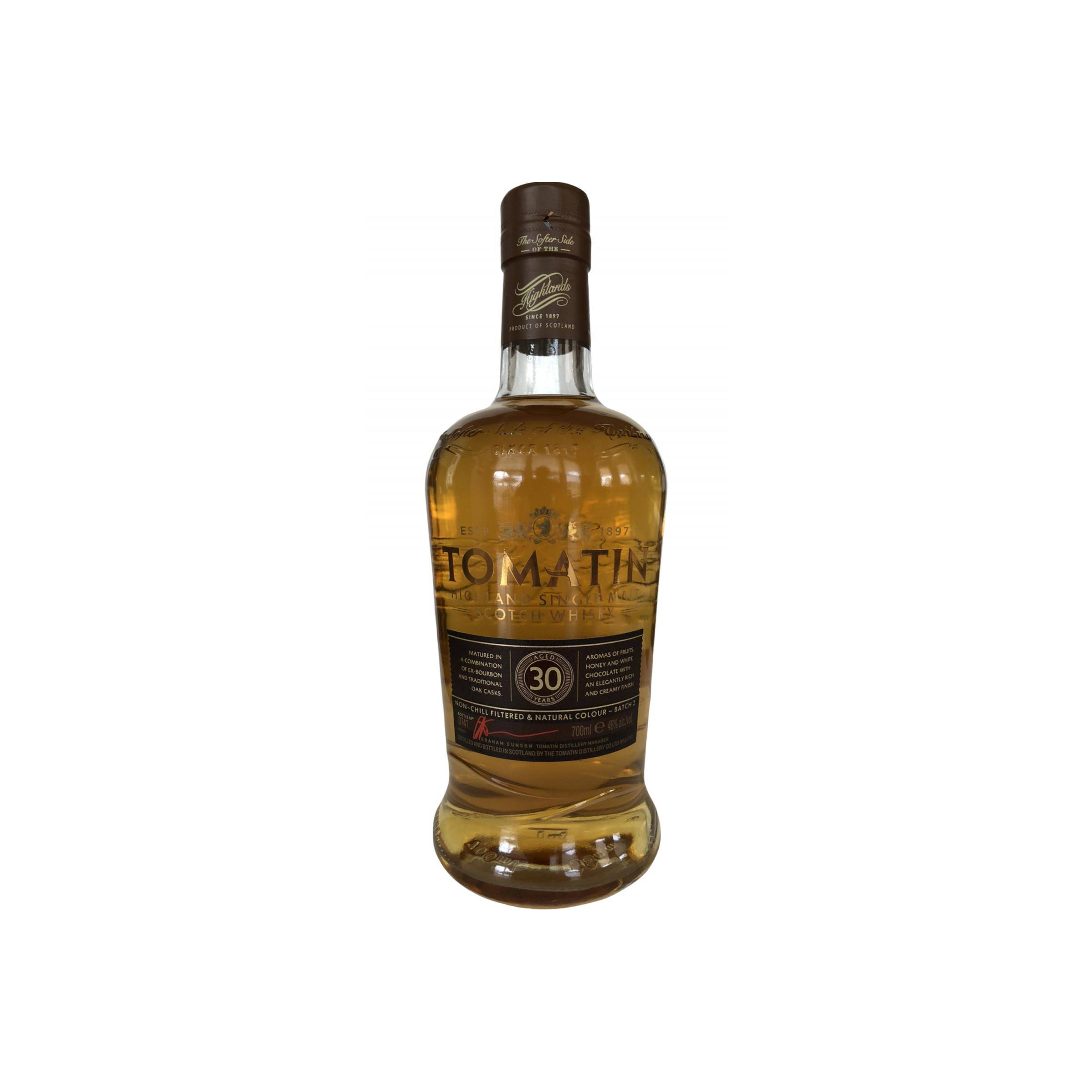 Tomatin 30 Years Single Malt Whisky