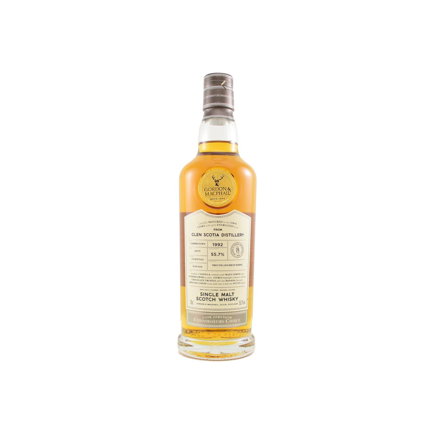 Glen Scotia Connoisseurs Choice - Cask Strength 1992 26 Years Single Malt Whisky