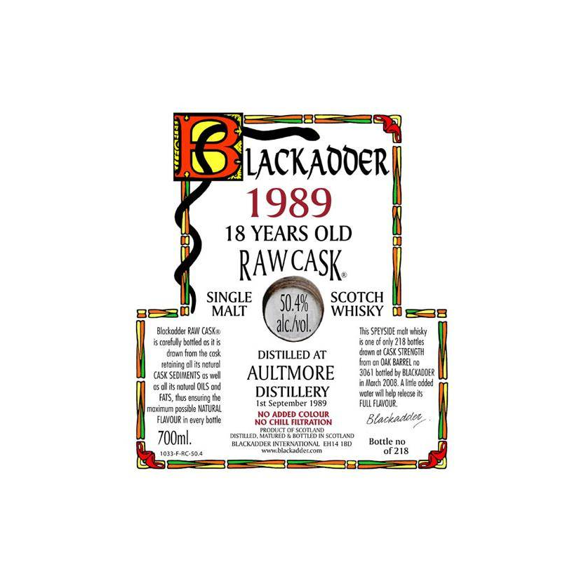 Aultmore Raw Cask 1989 18 Years Single Malt Whisky 2