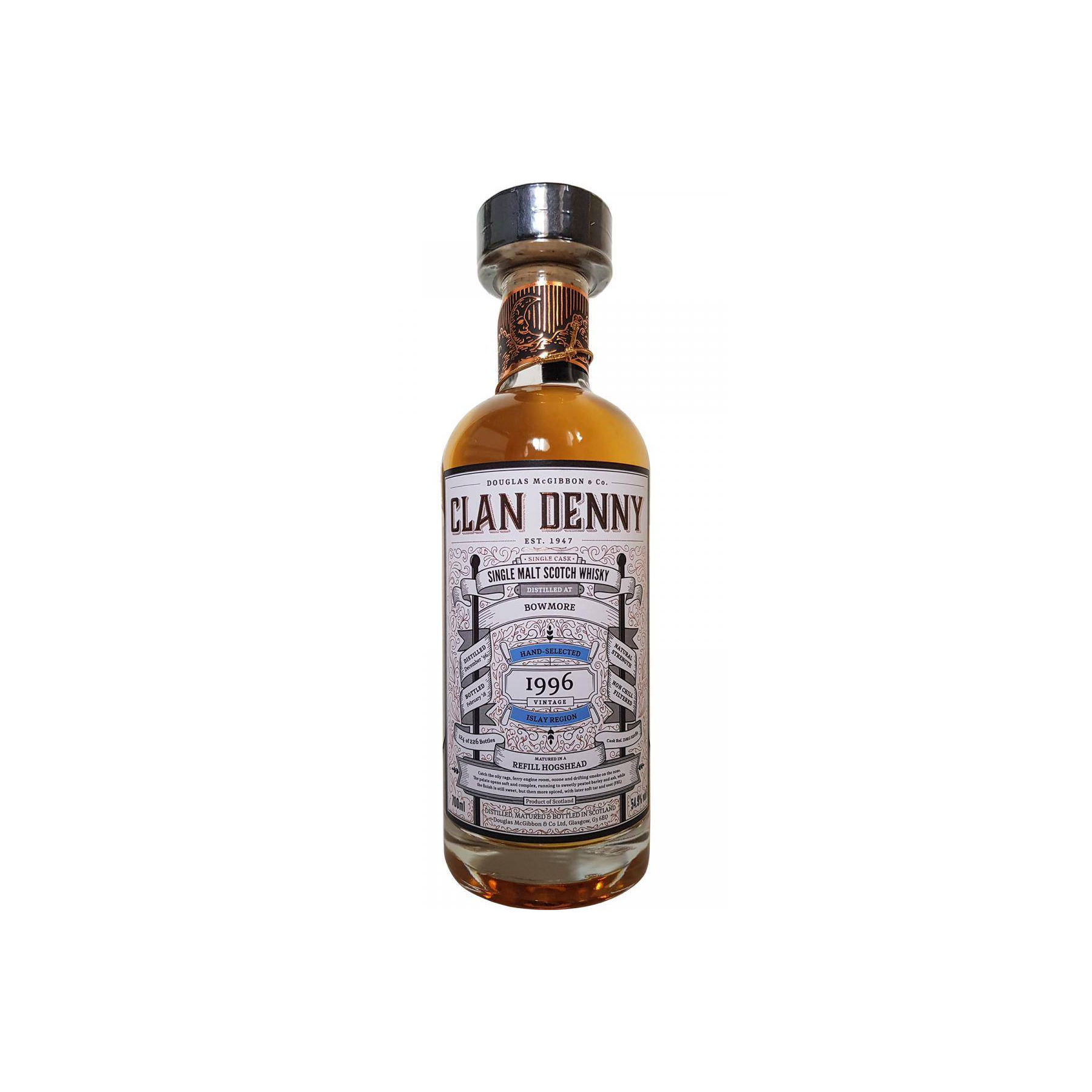 Bowmore 1996 21 Years Single Malt Whisky