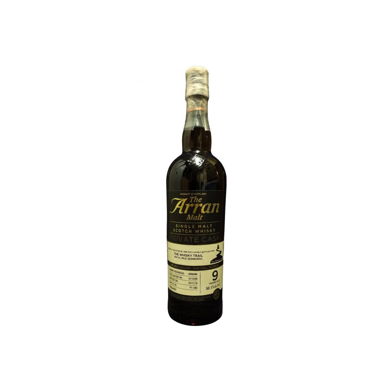 Arran Private Cask 2009 9 Years Single Malt Whisky