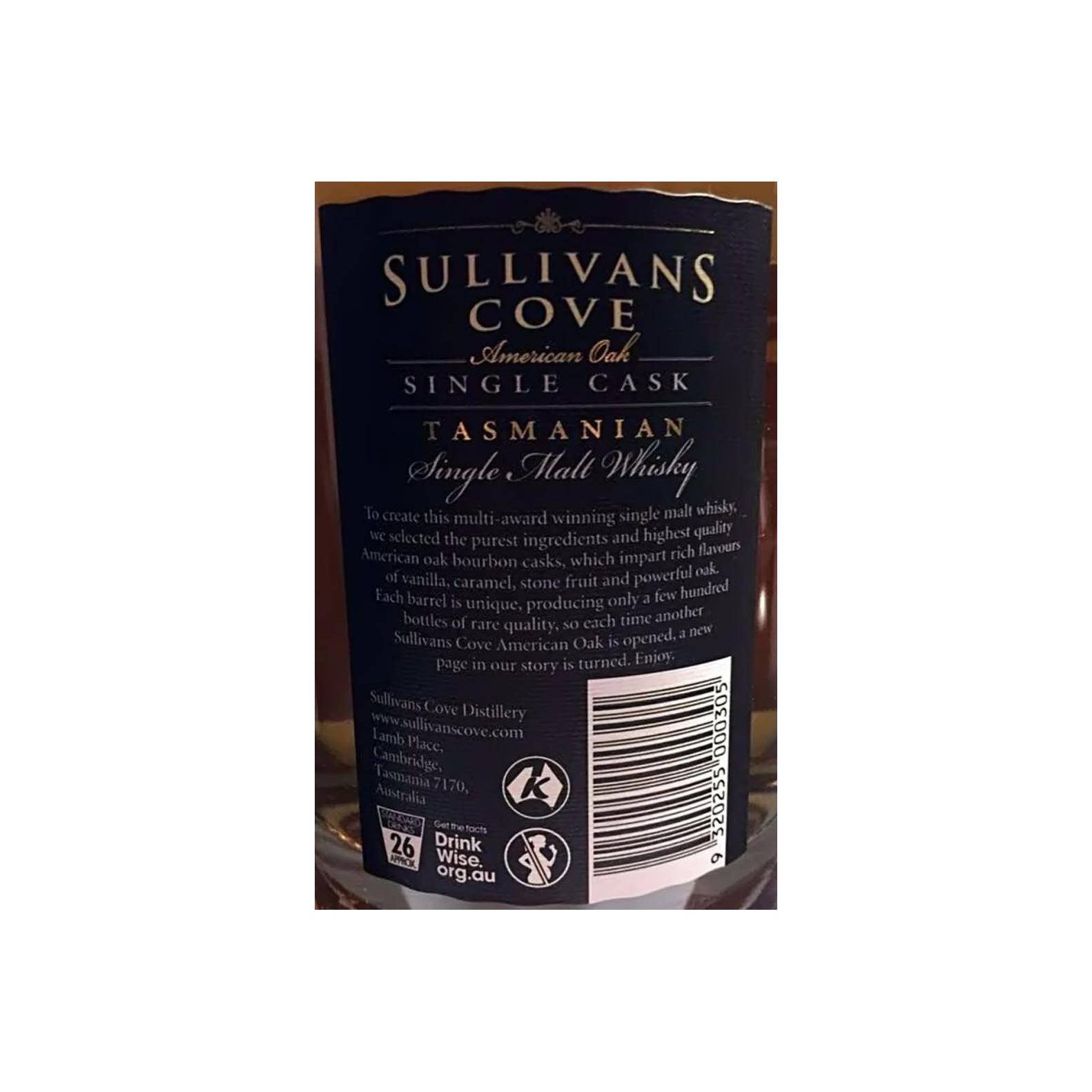 Sullivans Cove 2006 11 Years Single Malt Whisky 3