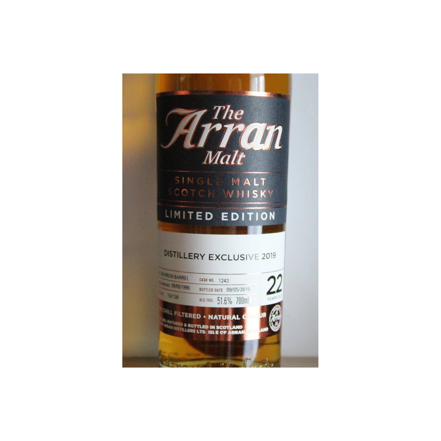 Arran Limited Edition 1996 22 Years Single Malt Whisky 2