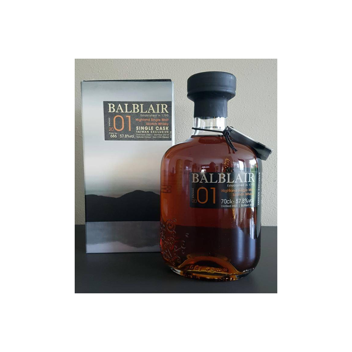 Balblair Single Cask 2001 17 Years Single Malt Whisky 2