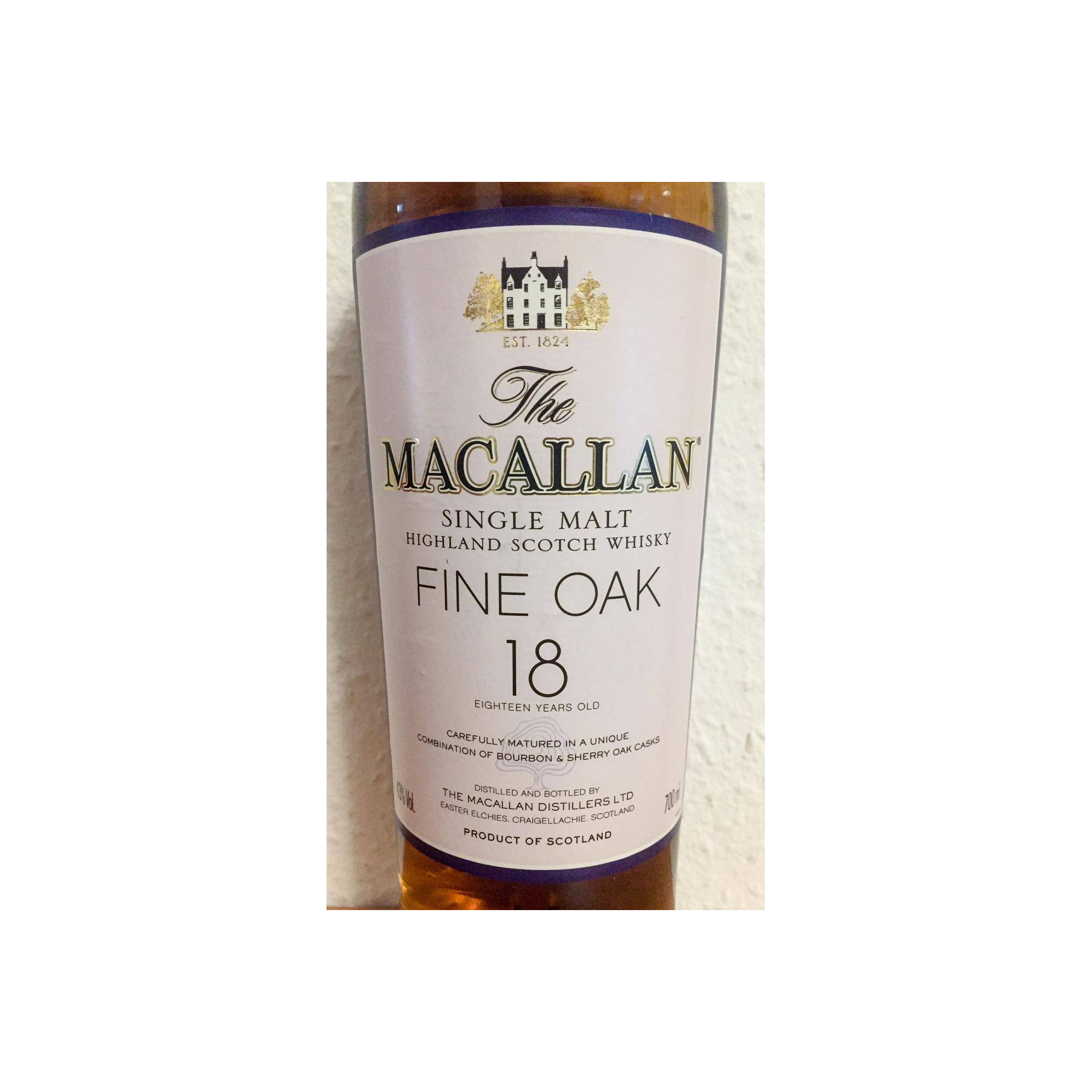 The Macallan 18 Years Single Malt Whisky 2