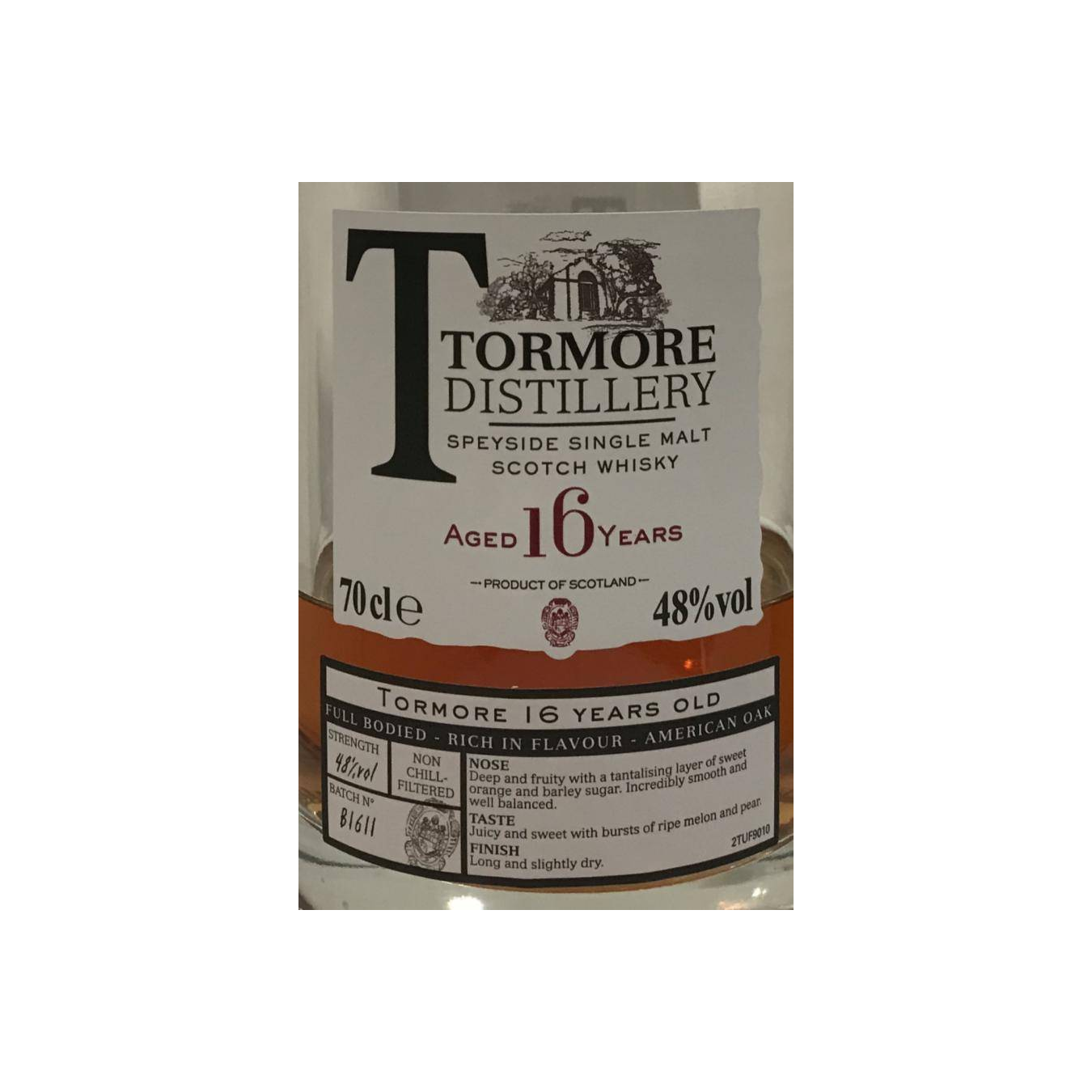 Tormore 16 Years Single Malt Whisky 2