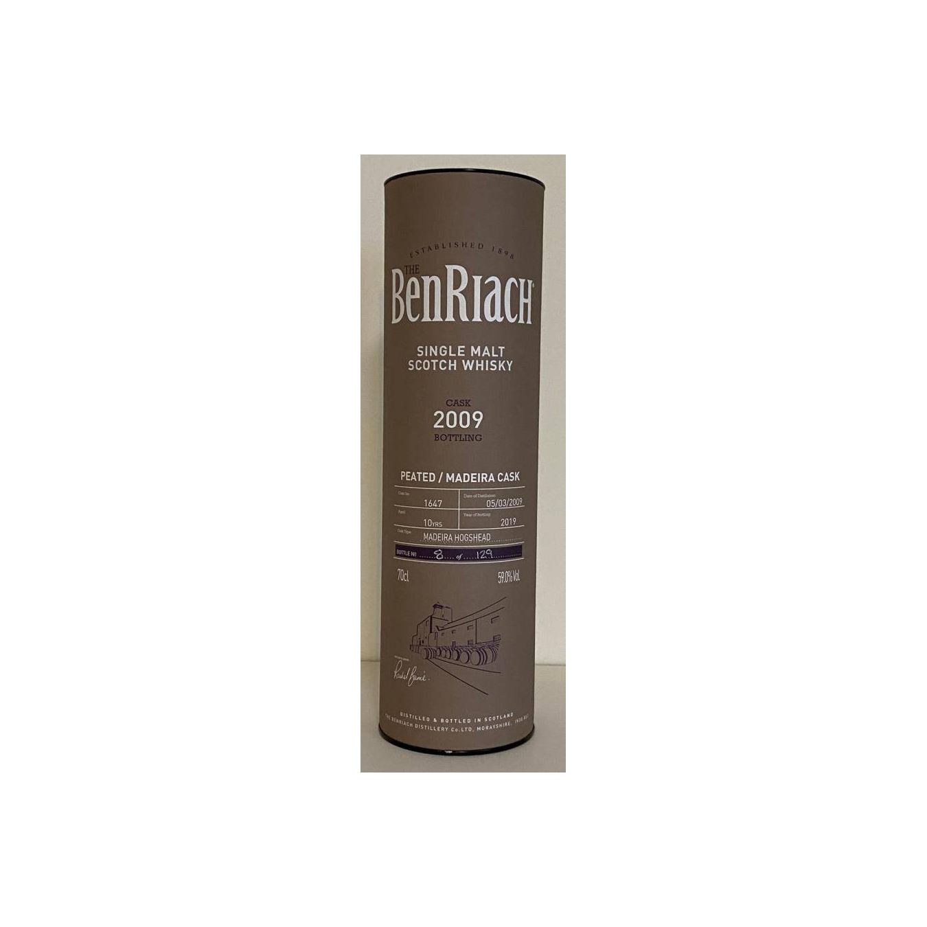 BenRiach 2009 10 Years Single Malt Whisky 2