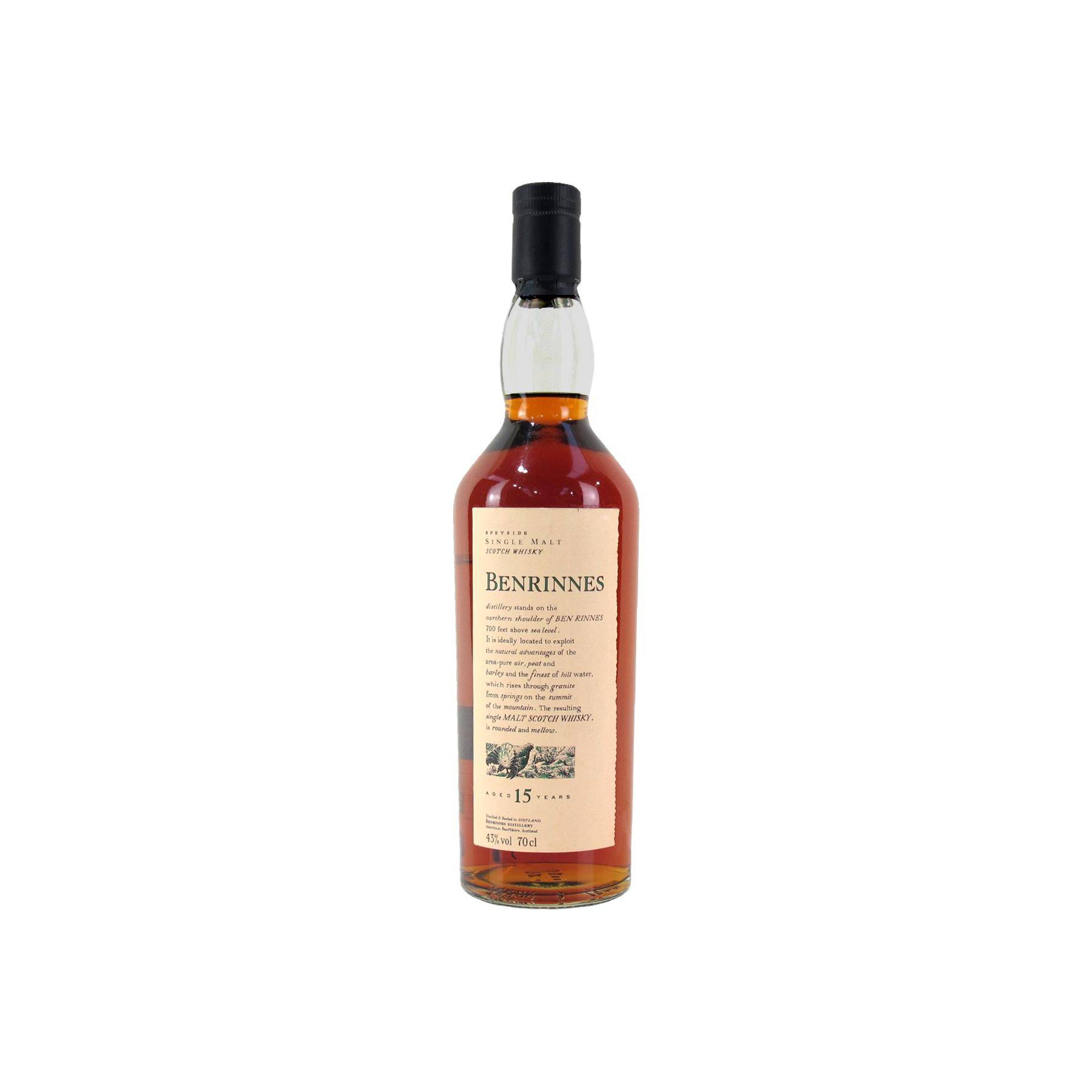 Benrinnes 15 Years Single Malt Whisky