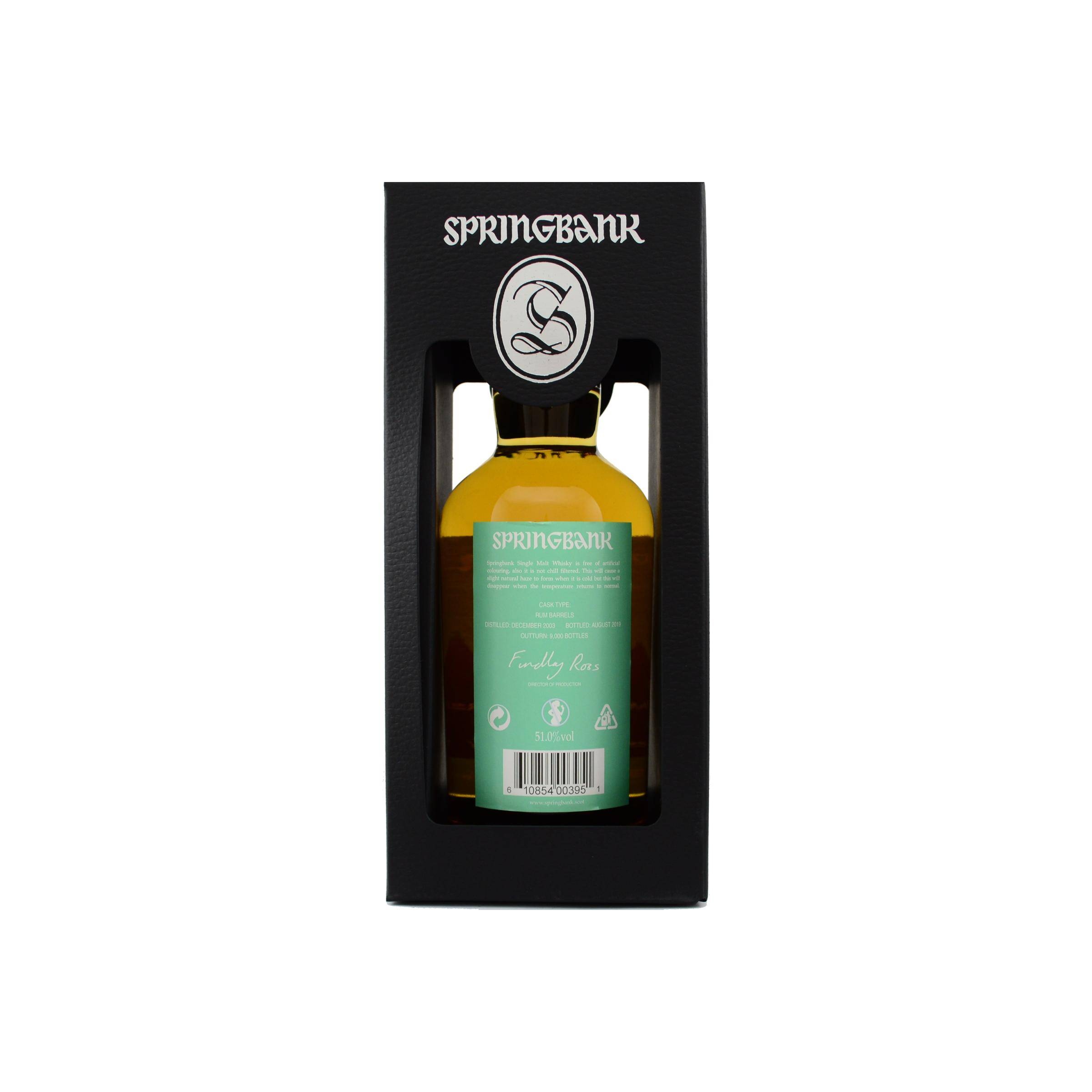 Springbank 2003 15 Years Single Malt Whisky 3