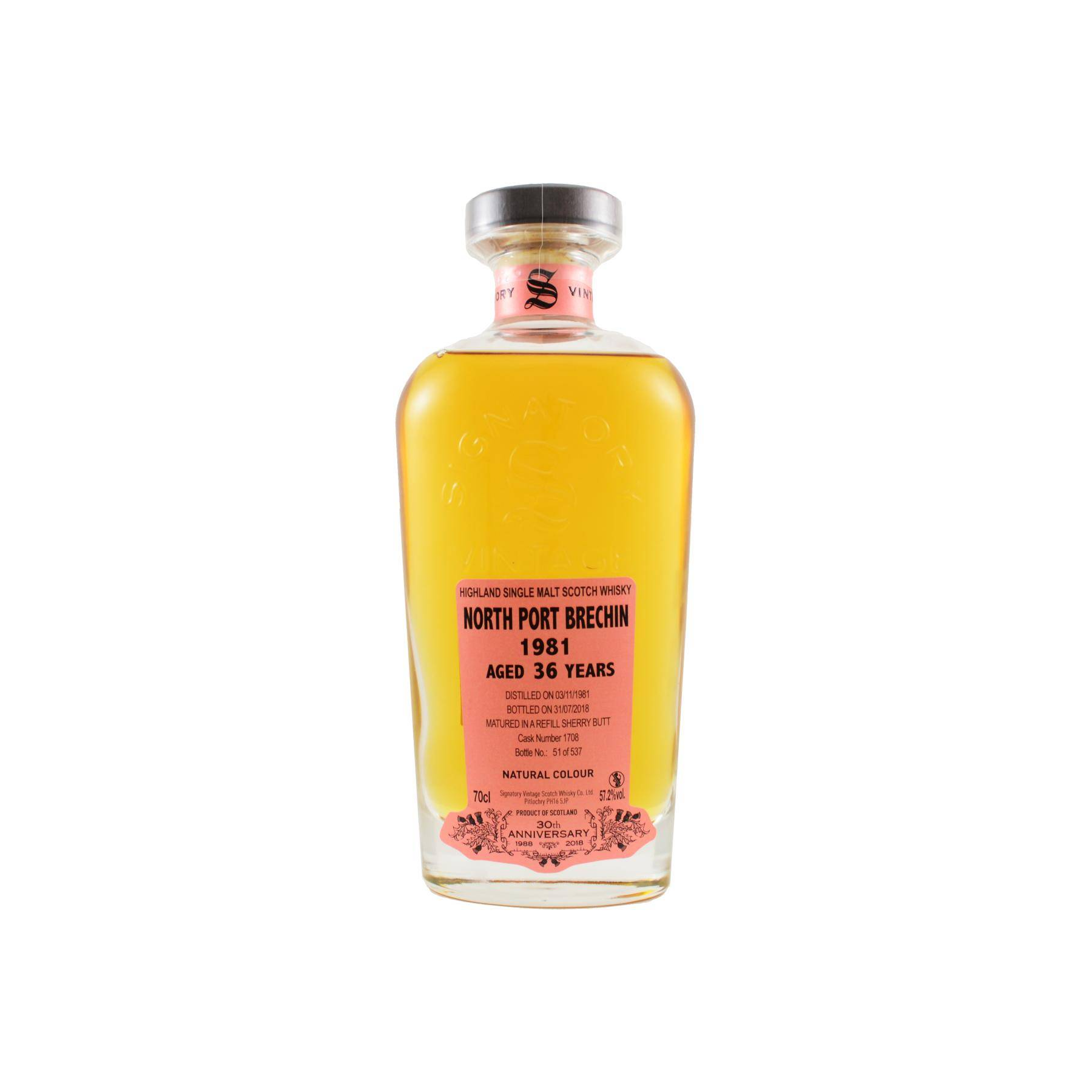 North Port 1981 36 Years Single Malt Whisky