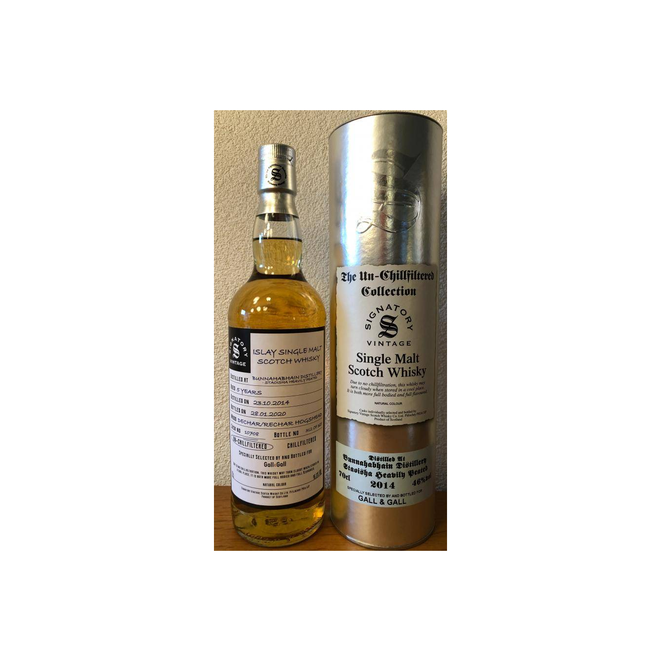 Bunnahabhain The Un-Chillfiltered Collection 2014 5 Years Single Malt Whisky