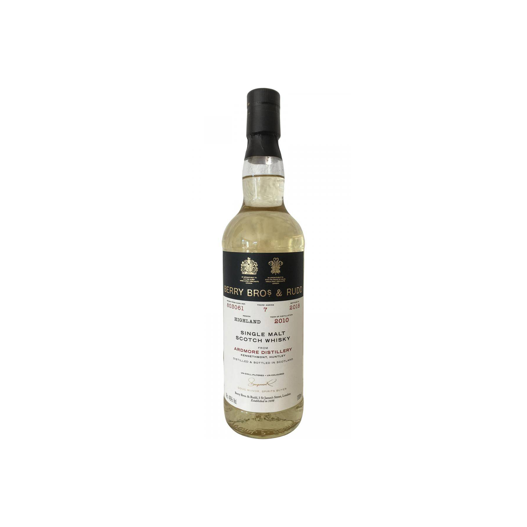 Ardmore 2010 7 Years Single Malt Whisky