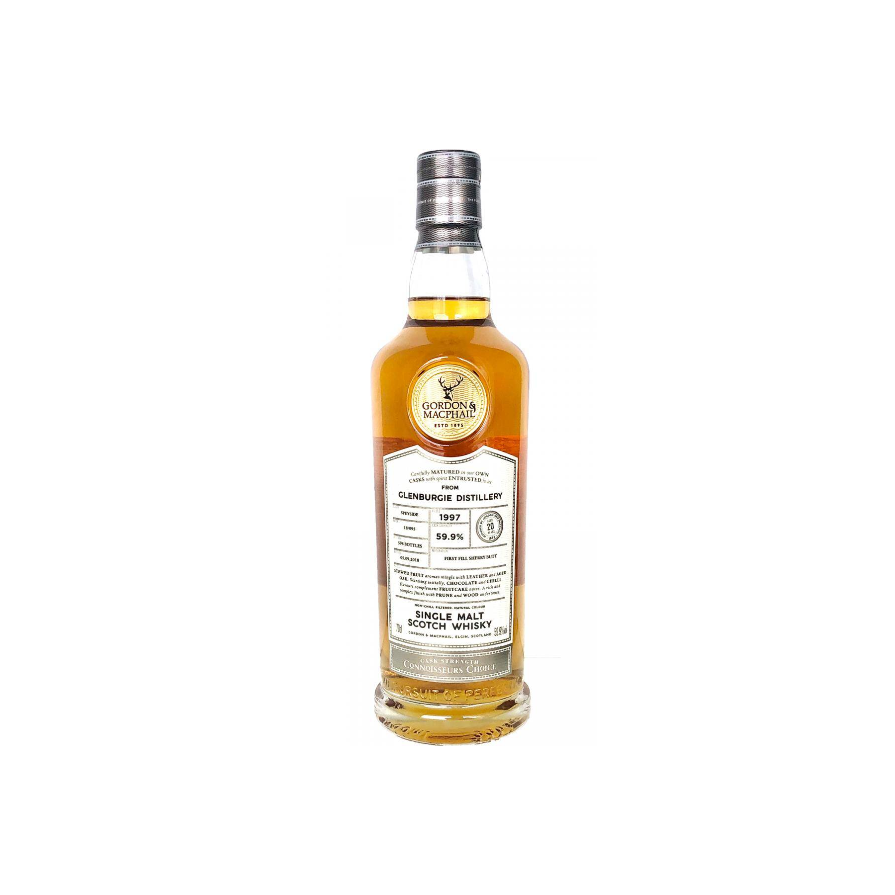 Glenburgie Connoisseurs Choice - Cask Strength 1997 20 Years Single Malt Whisky