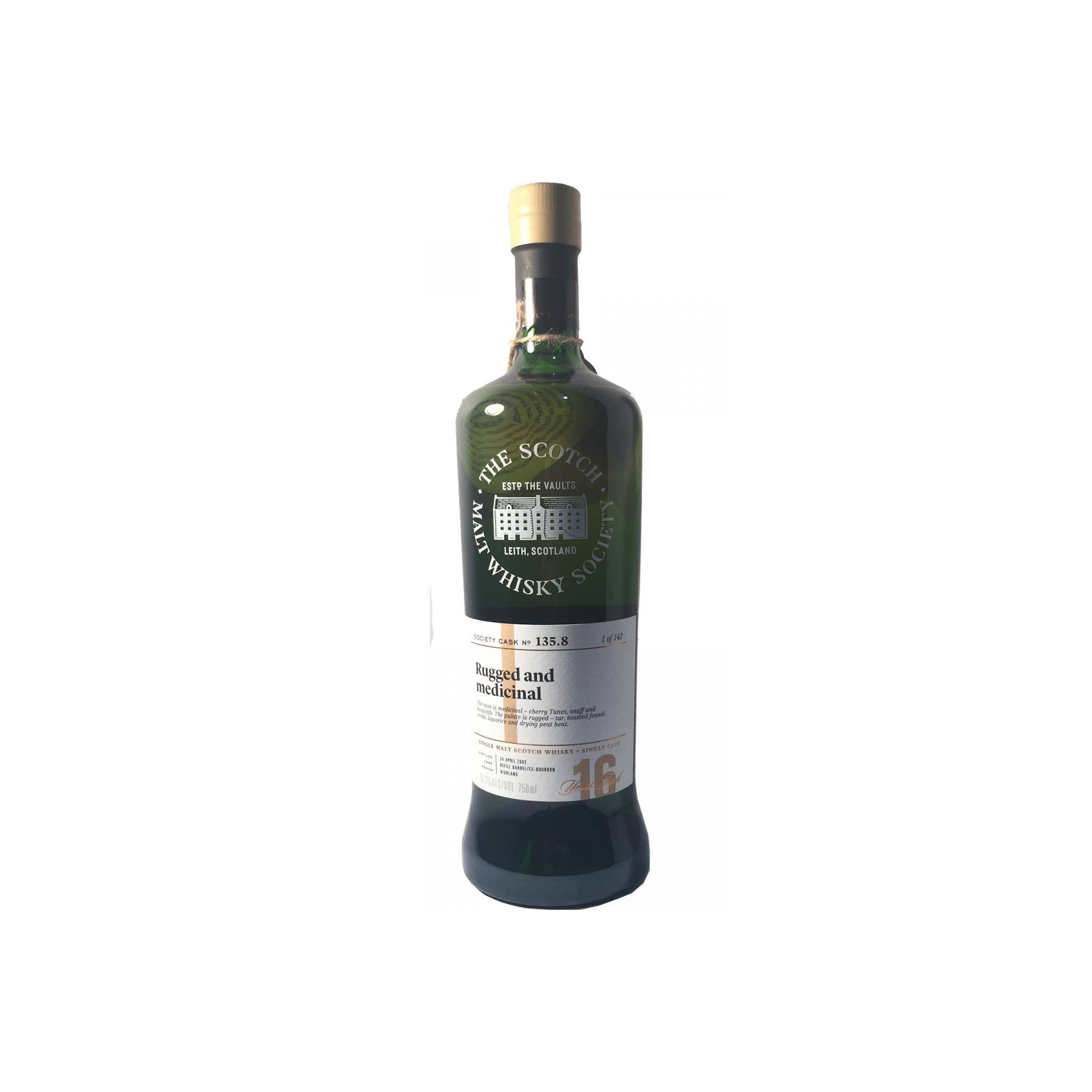 The Scotch Malt Whisky Society 2002 16 Years Single Malt Whisky