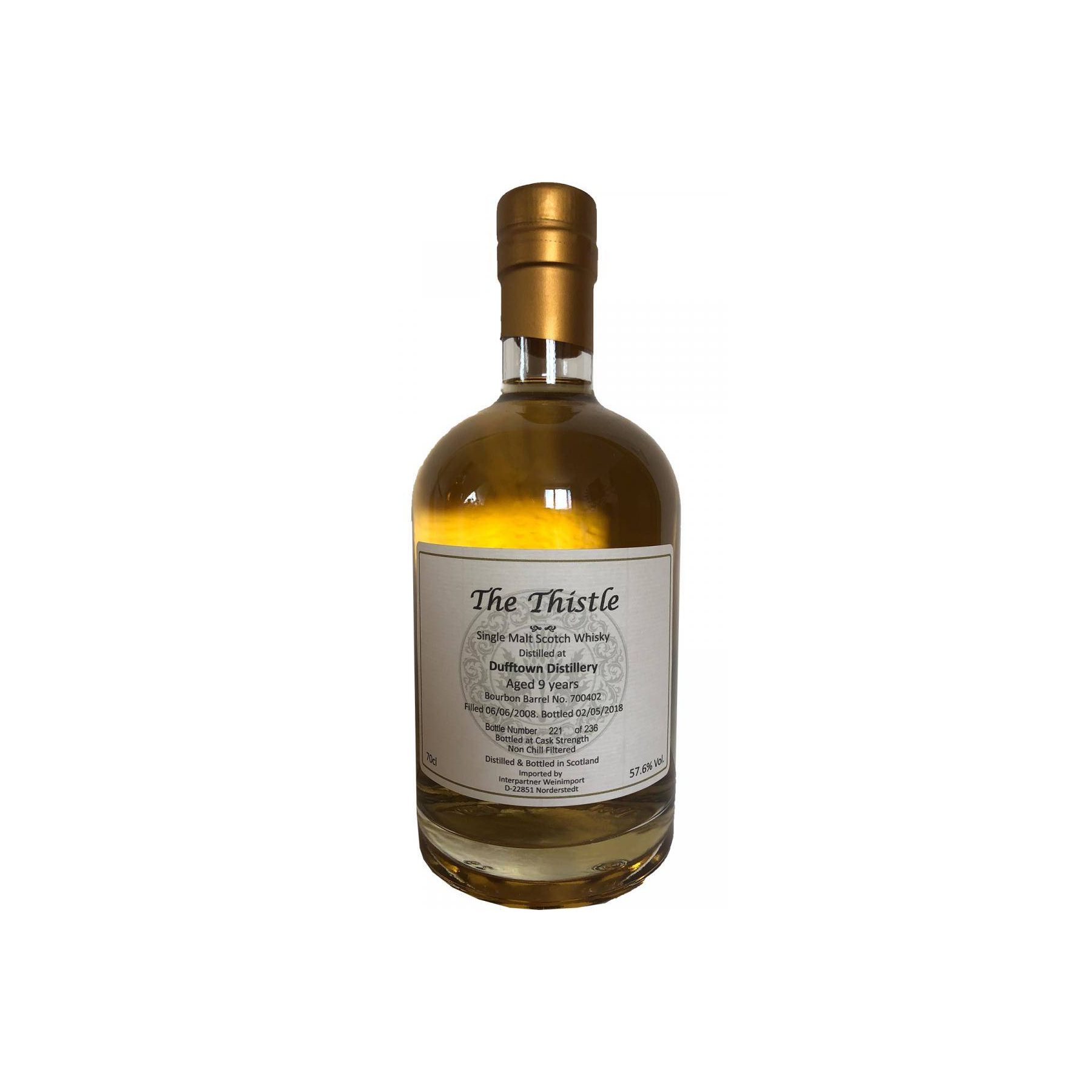 Dufftown 2008 9 Years Single Malt Whisky