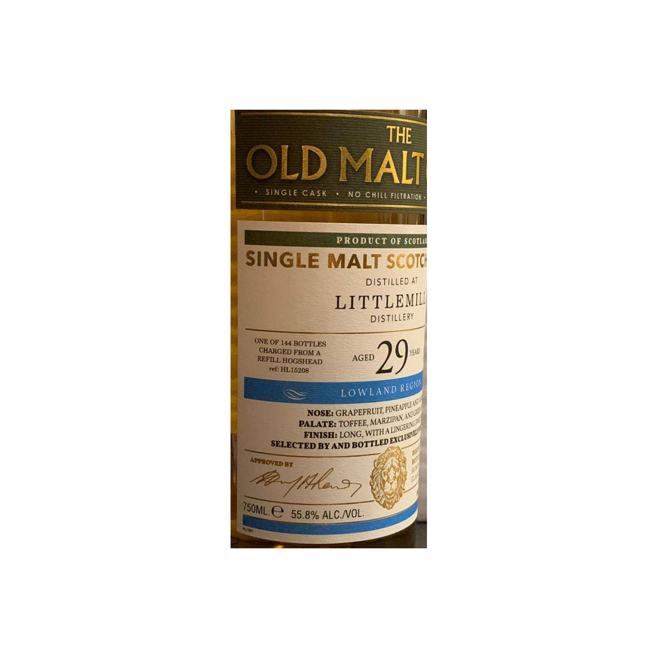 Littlemill Old Malt Cask 1988 29 Years Single Malt Whisky 3