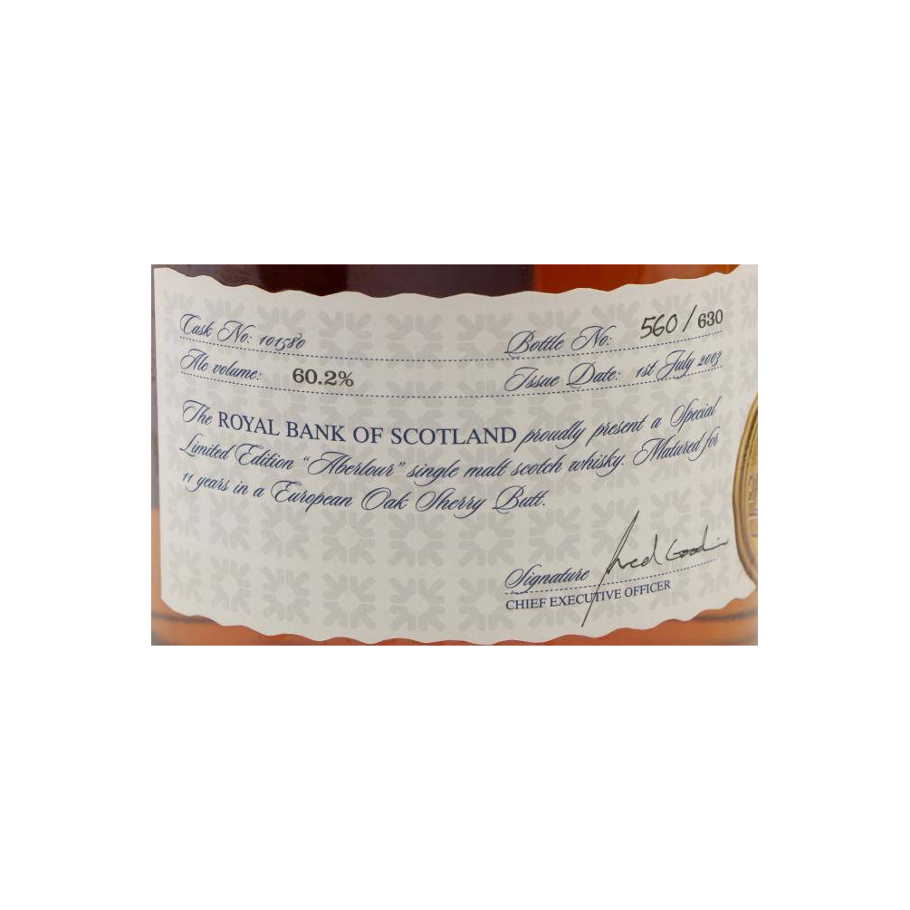 Aberlour Private Bottling 11 Years Single Malt Whisky