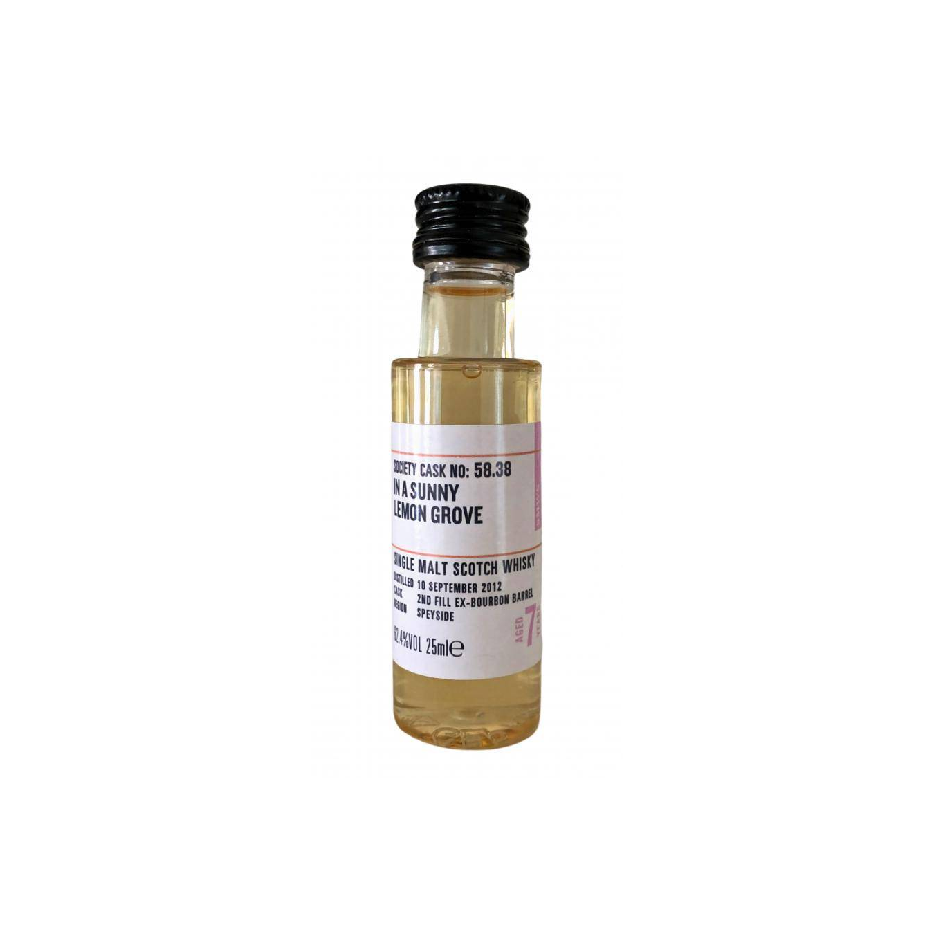 The Scotch Malt Whisky Society 2012 7 Years Single Malt Whisky 2